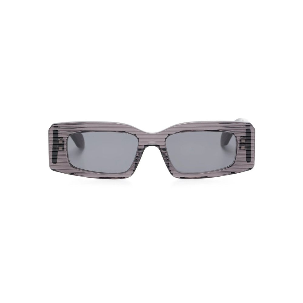 AlaïA AA0078S-006 Acetate Rectangle Sunglasses — Gray by Alaia