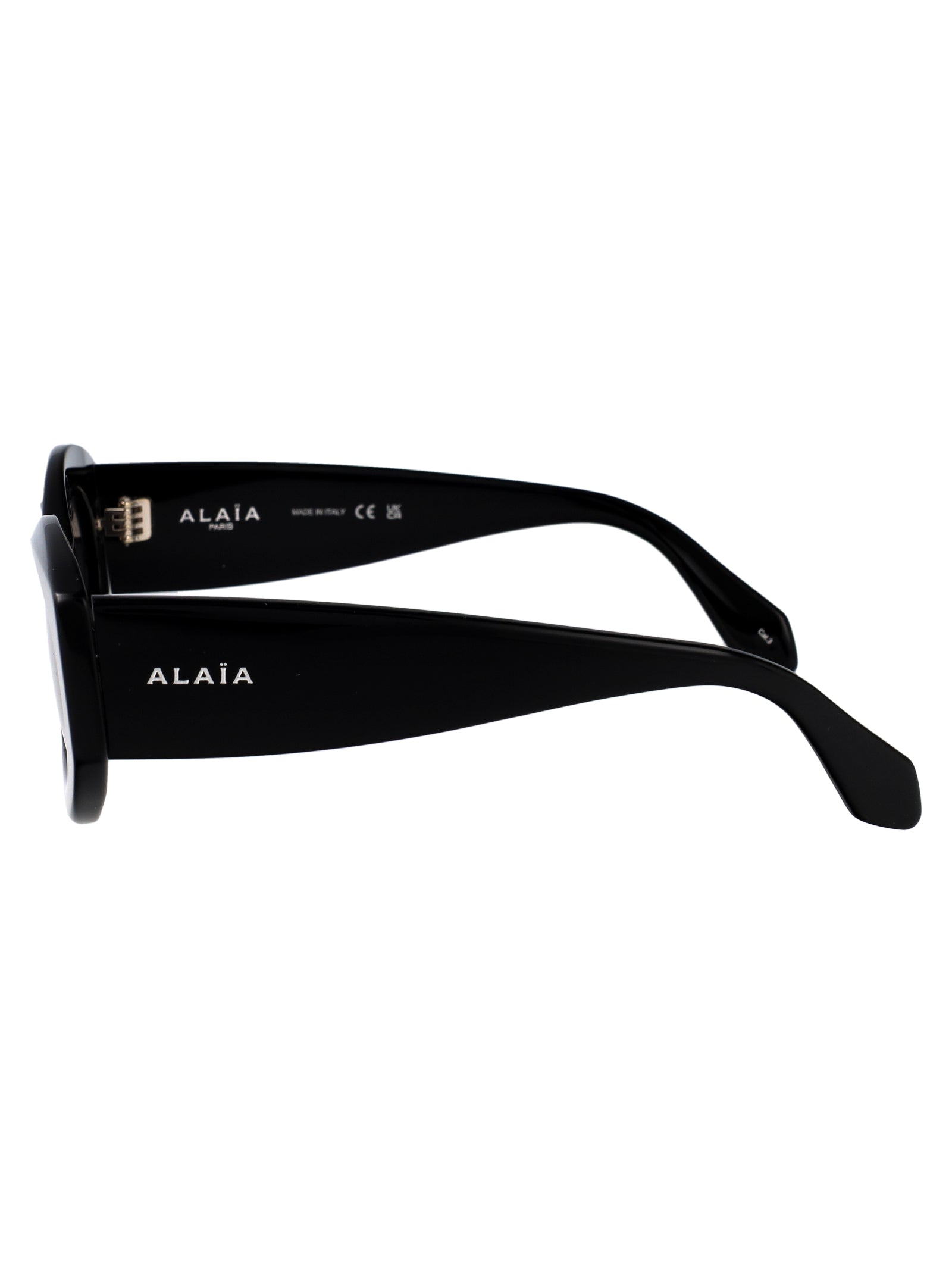 AlaïA AA0080S Sunglasses — Black, view 3