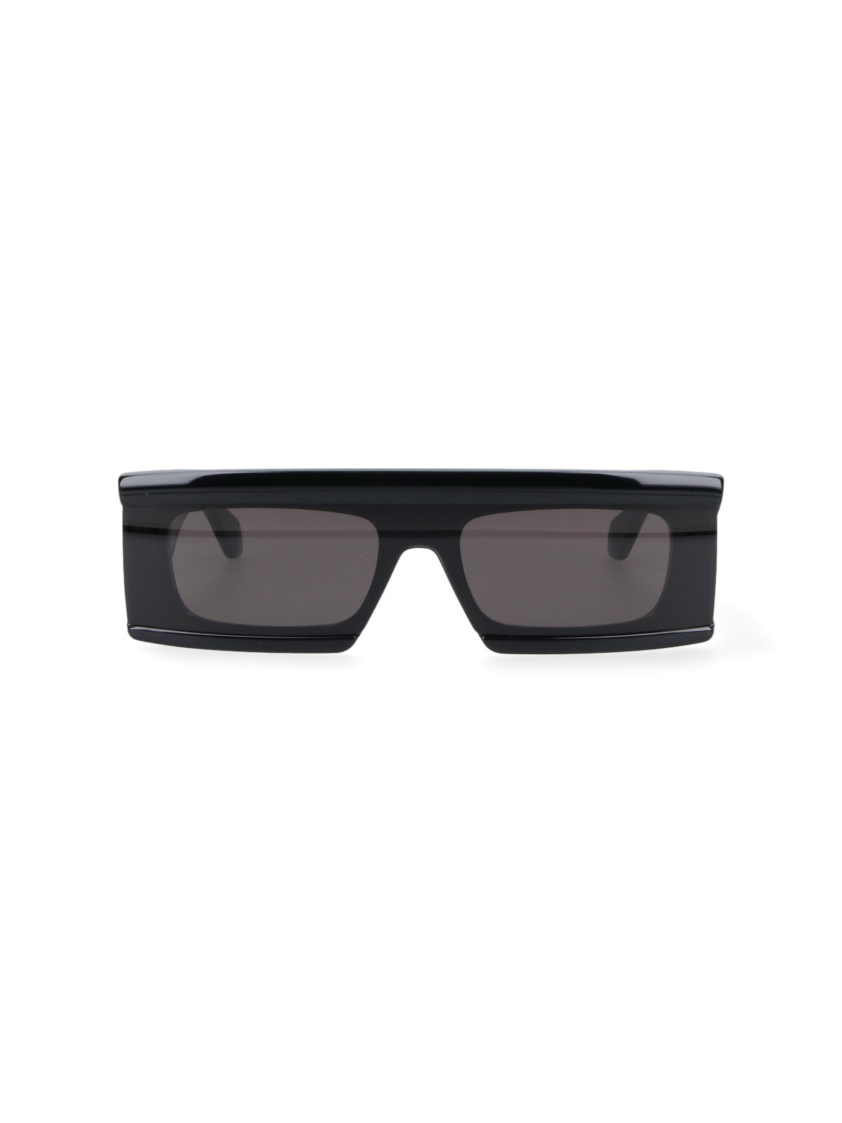 Alaia AA0099S Acetate Rectangle Sunglasses — Black by Alaia