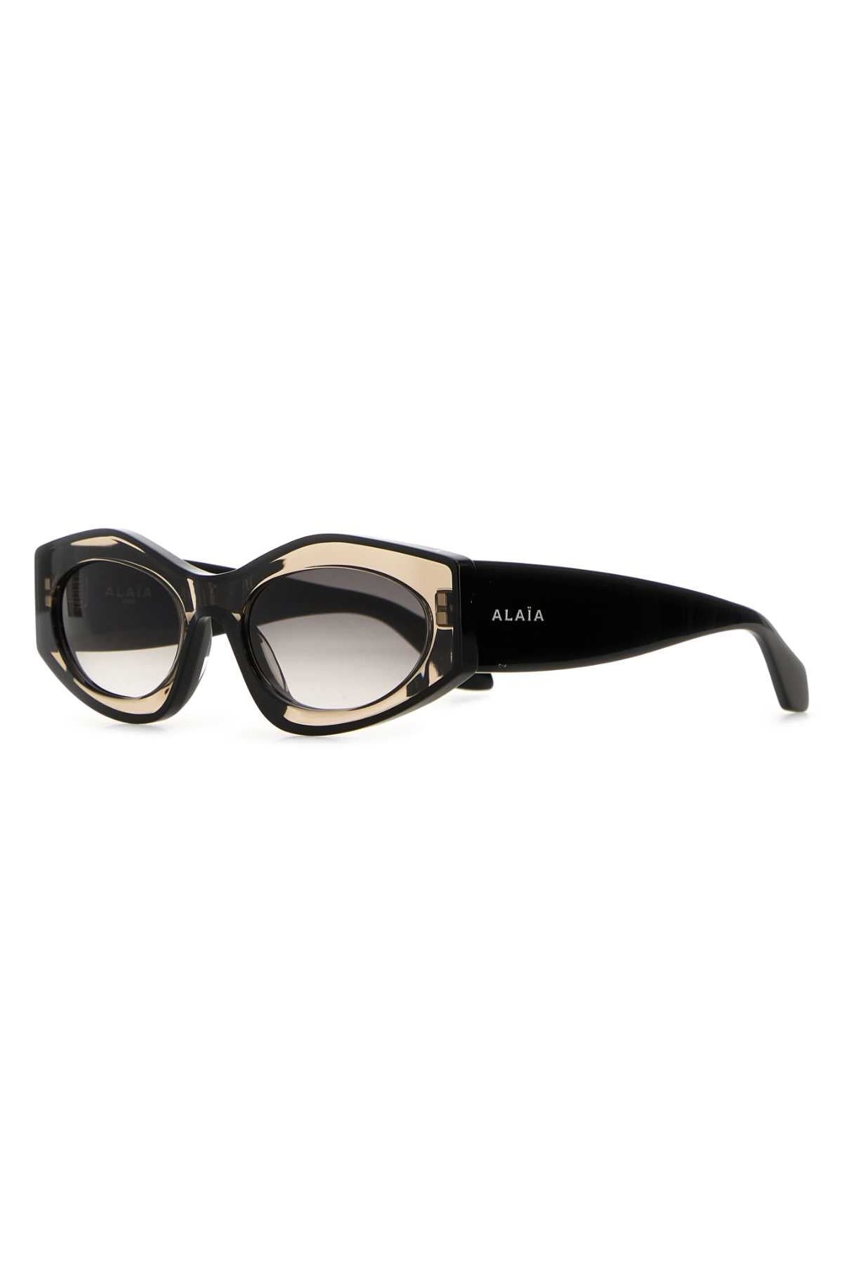 Alaia NEWNESS Black Acetate Sunglasses — Black by Alaia