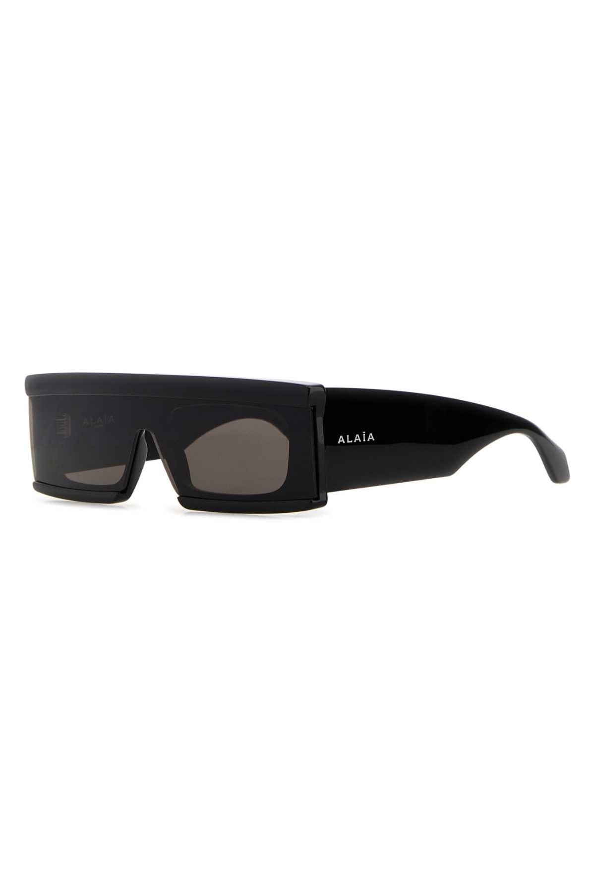 Alaia SUNGLASS Acetate Sunglasses — Black by Alaia