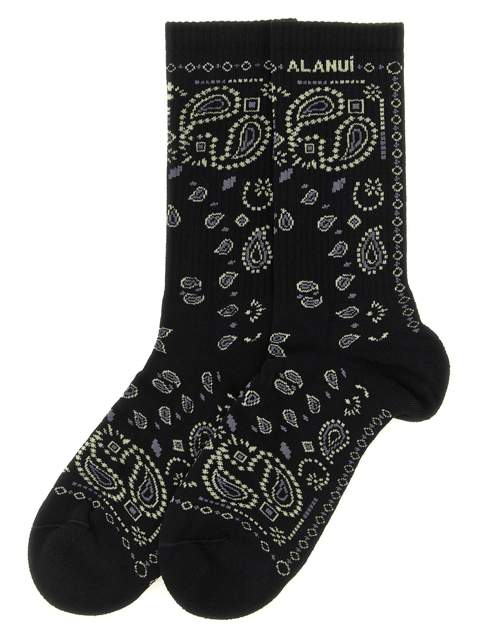 Alanui Bandana Socks, view 2