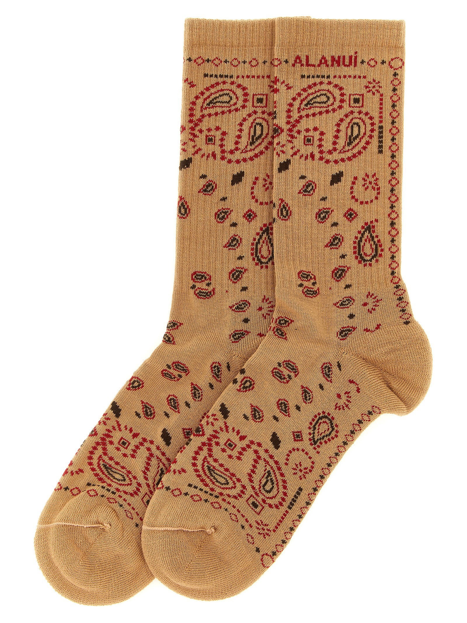 Alanui Bandana Socks, view 2