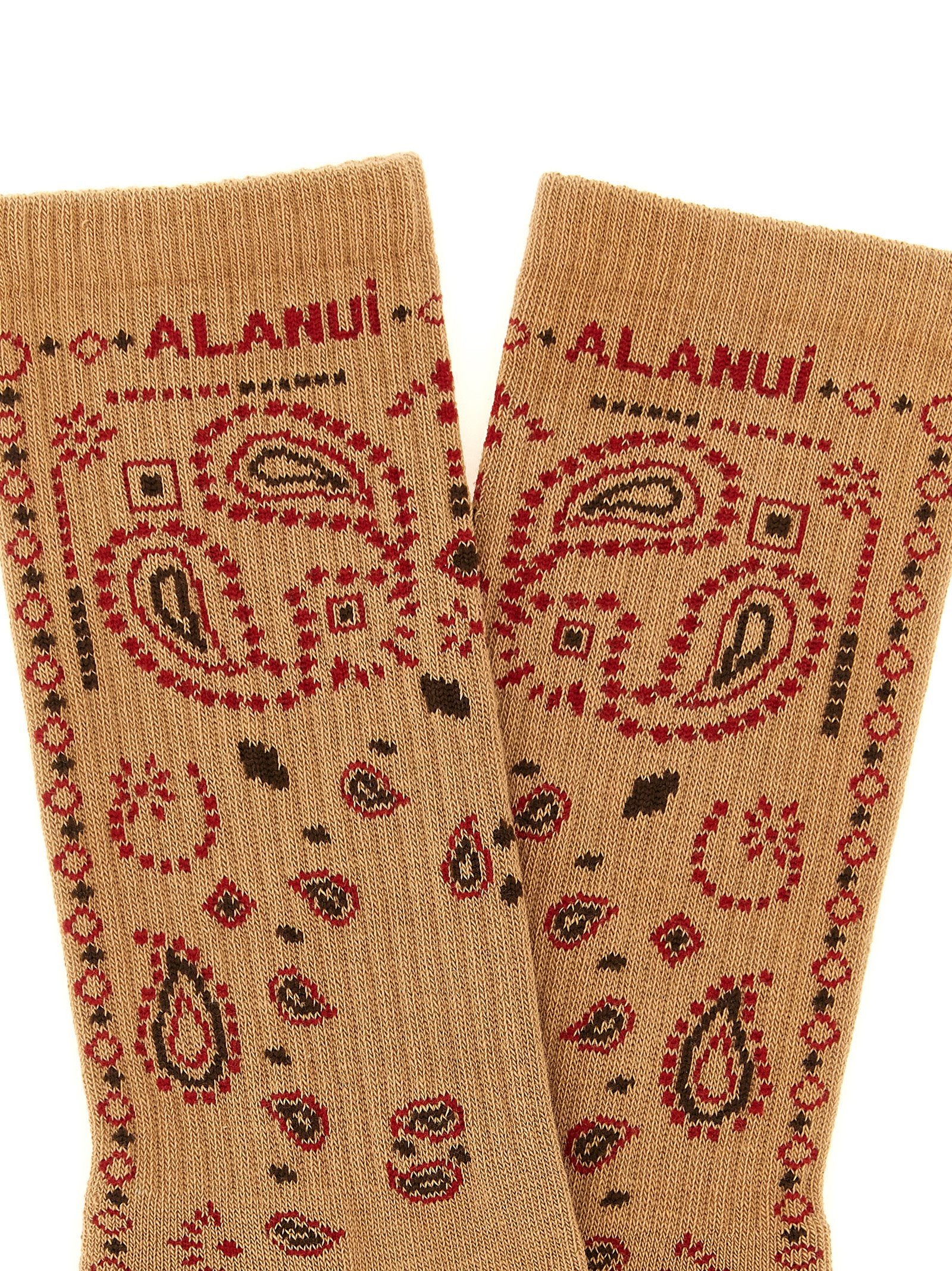 Alanui Bandana Socks, view 3