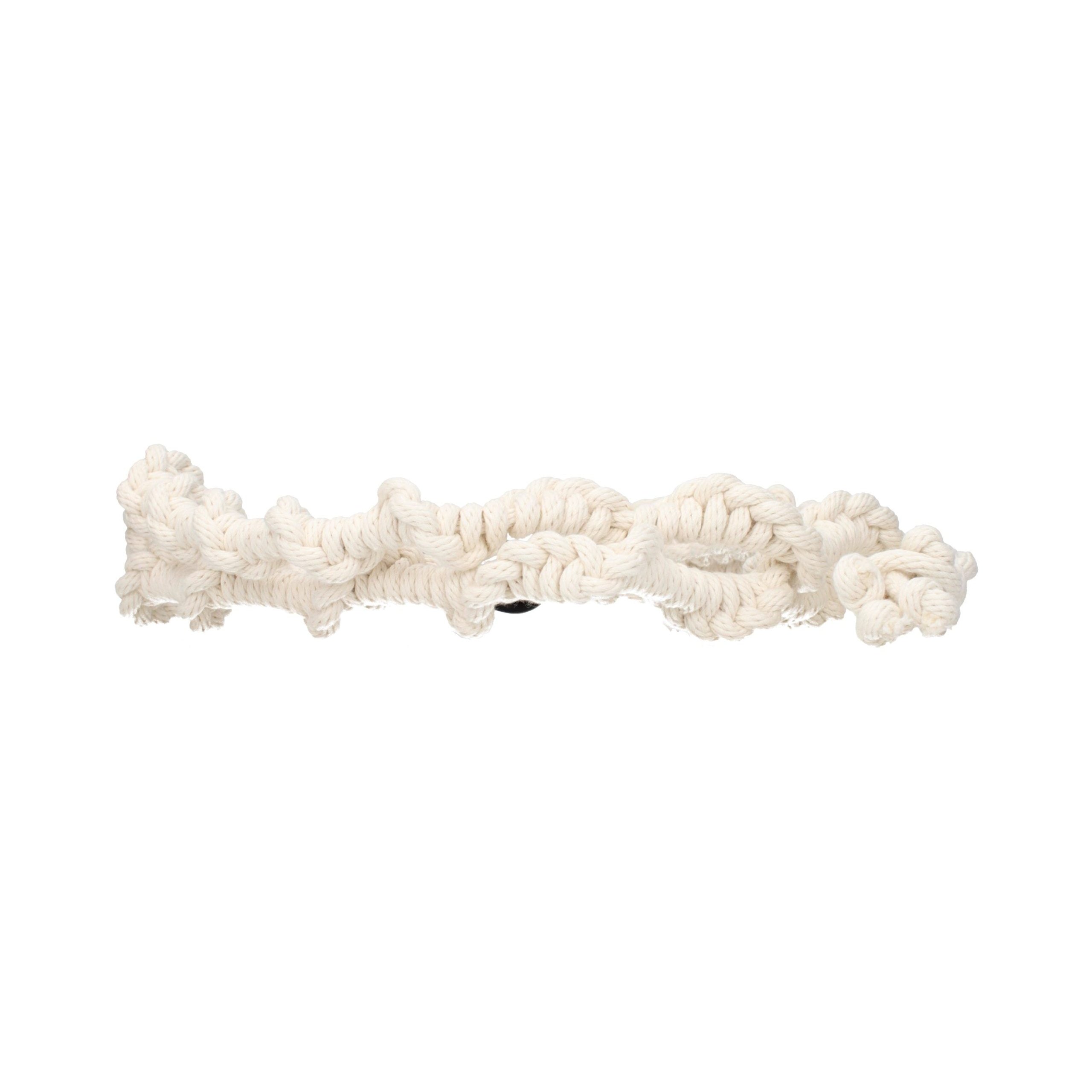 Alanui Knotted Cotton Belt — Beige, view 2