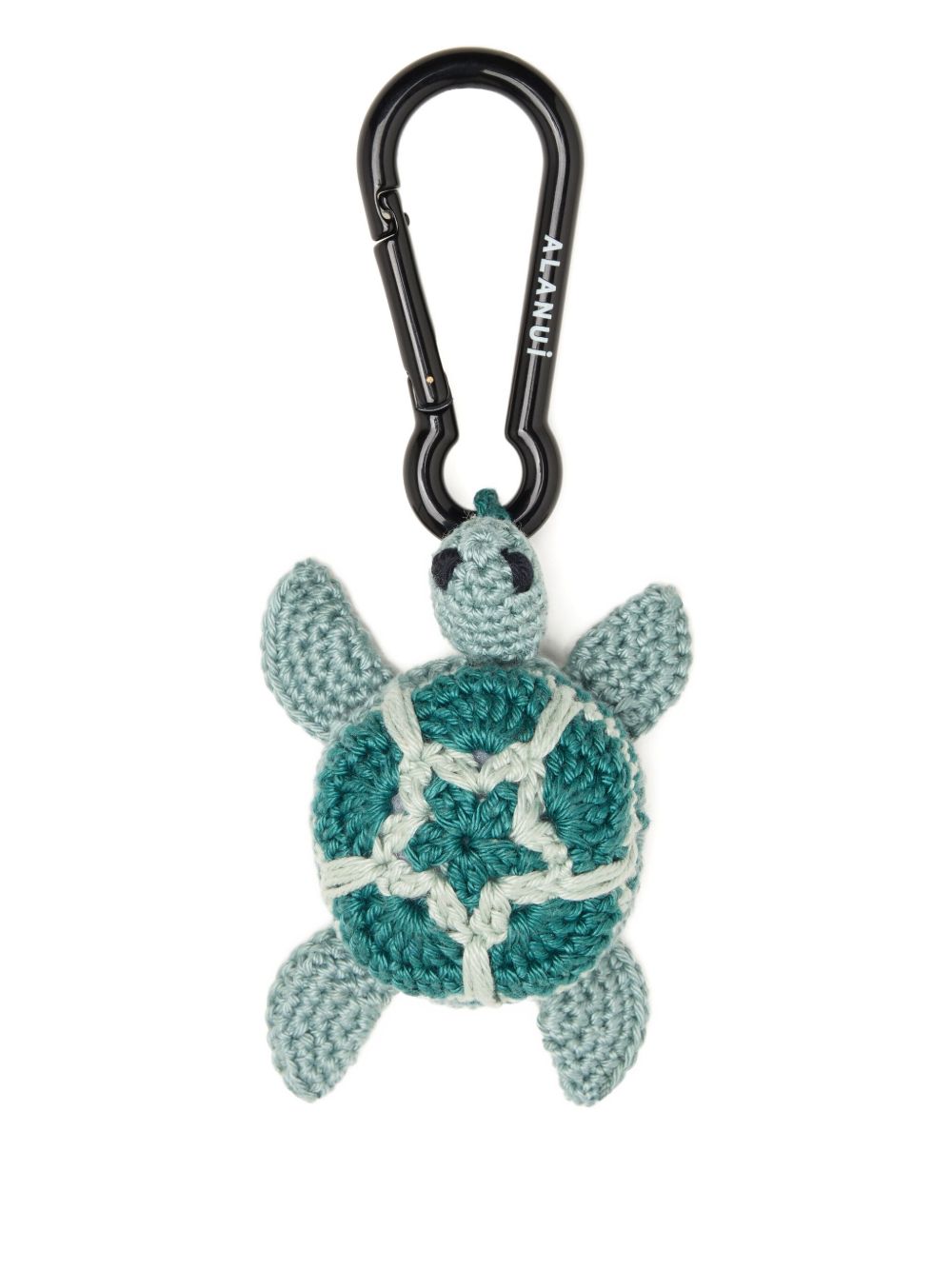 Alanui Crochet Turtle Key Case — Aquamarine by Alanui