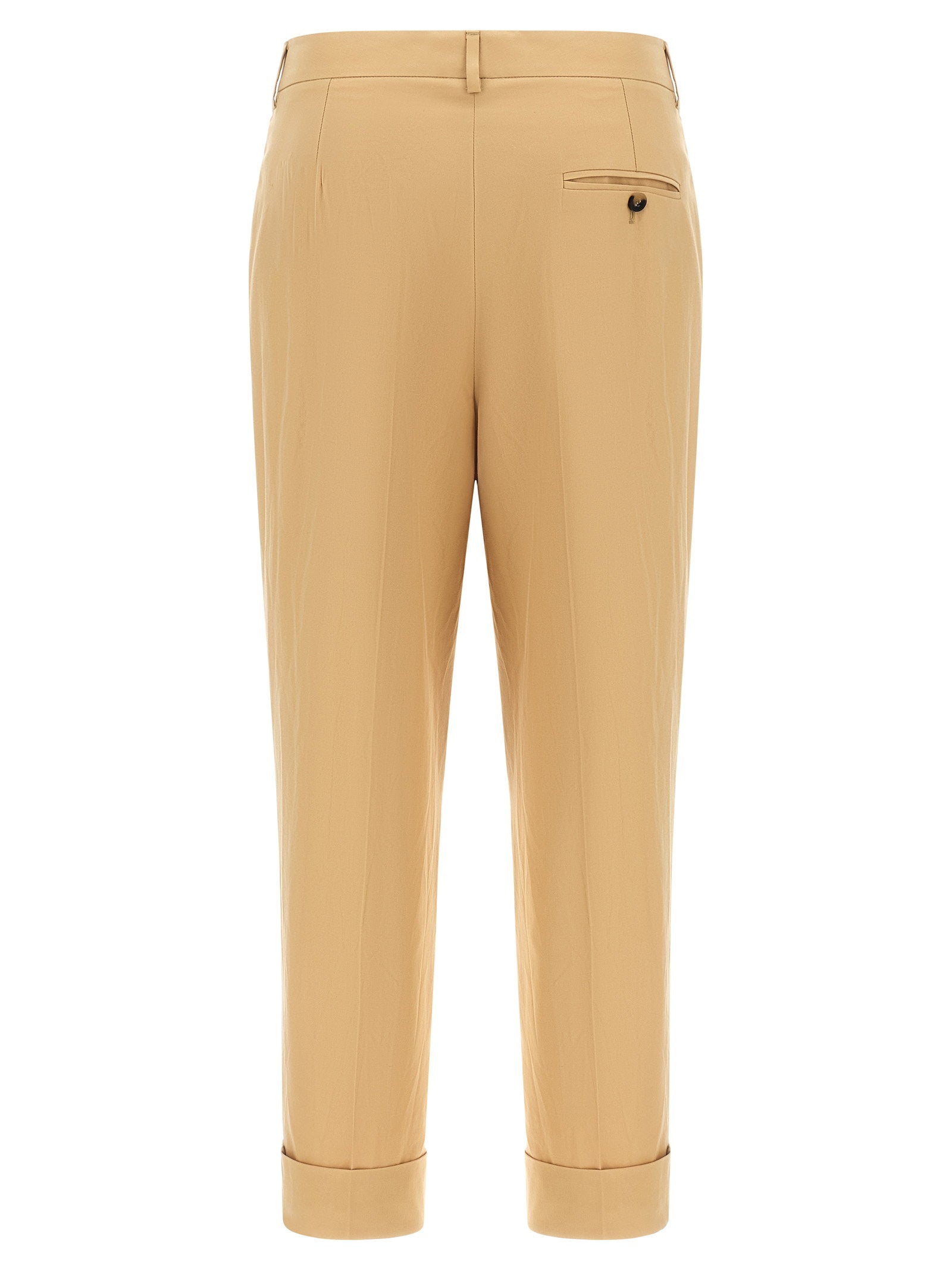Alberto Biani Albertino Trousers — Beige, view 2