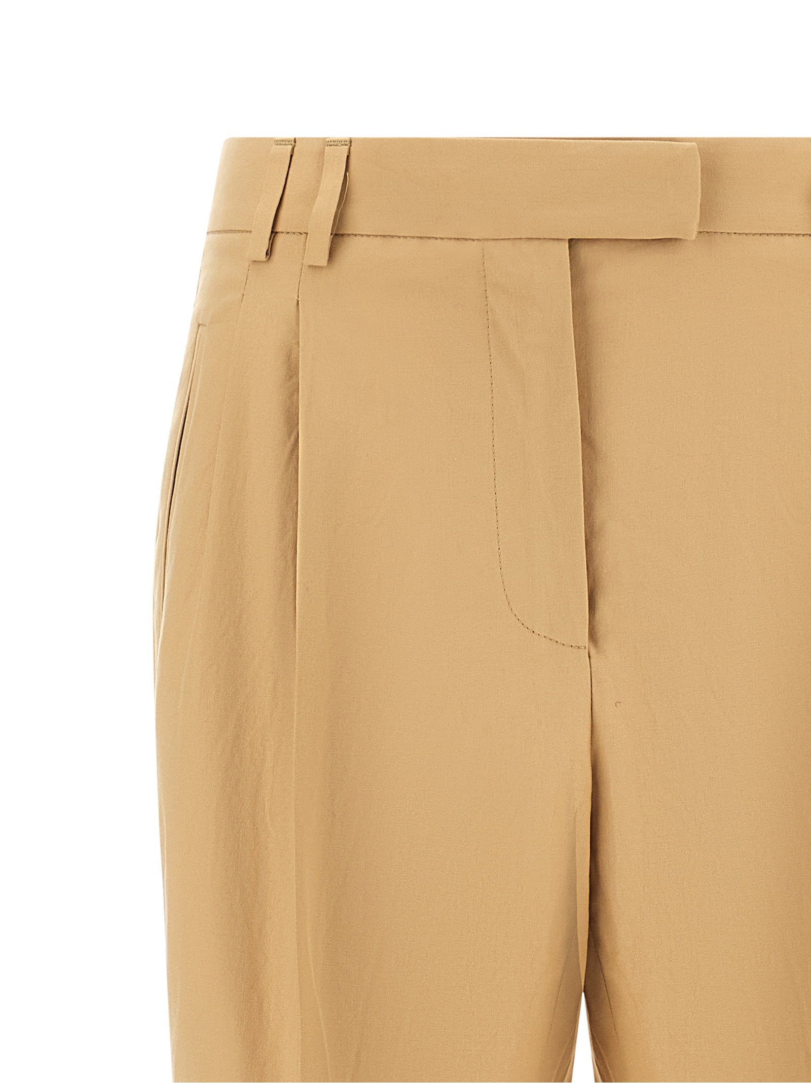 Alberto Biani Albertino Trousers — Beige, view 3