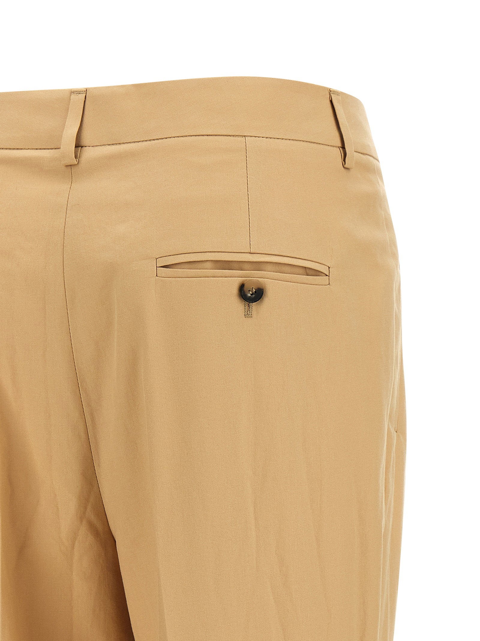 Alberto Biani Albertino Trousers — Beige, view 4