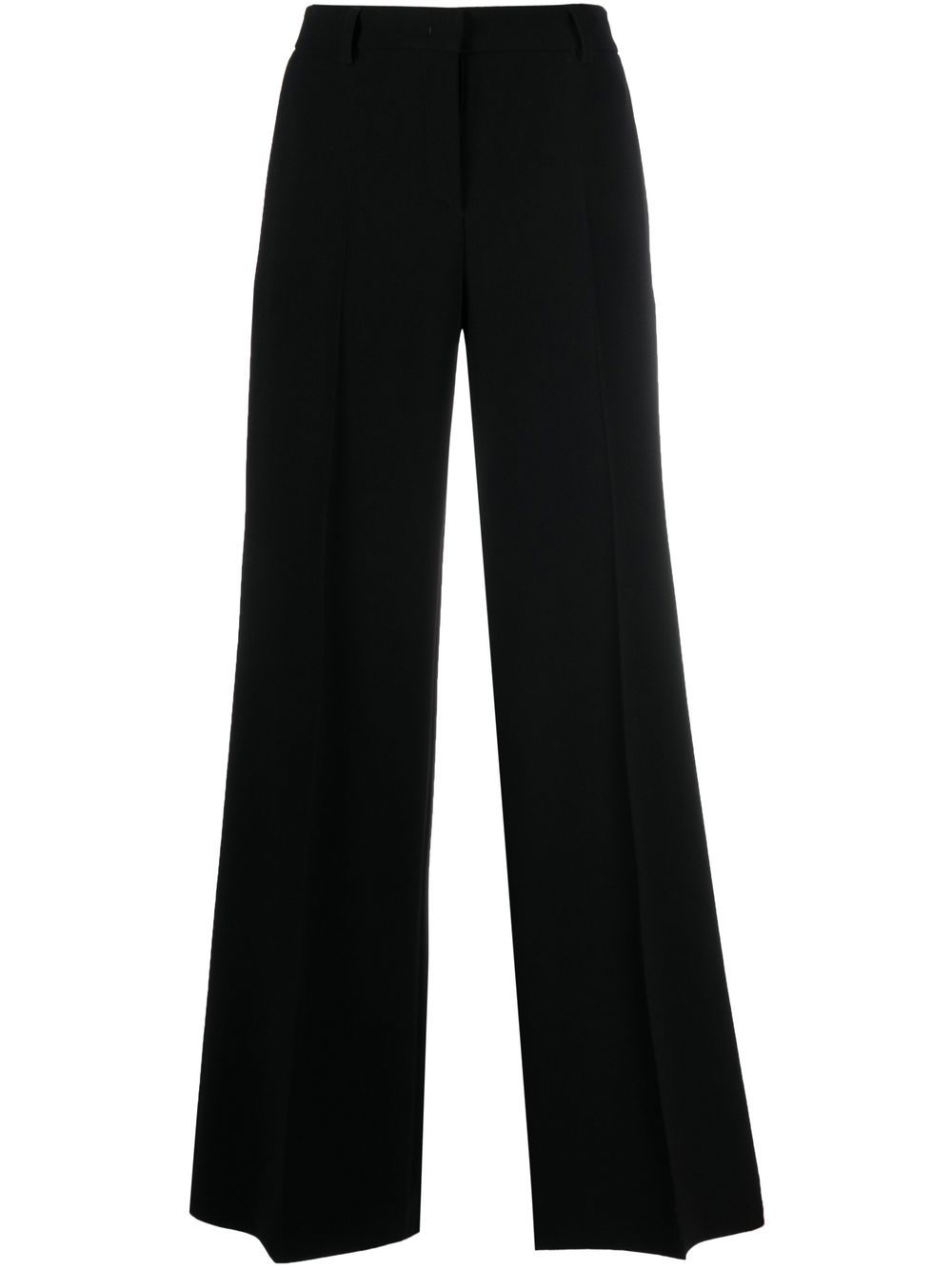 Alberto Biani Tailored Flared Trousers — Black by Alberto Biani