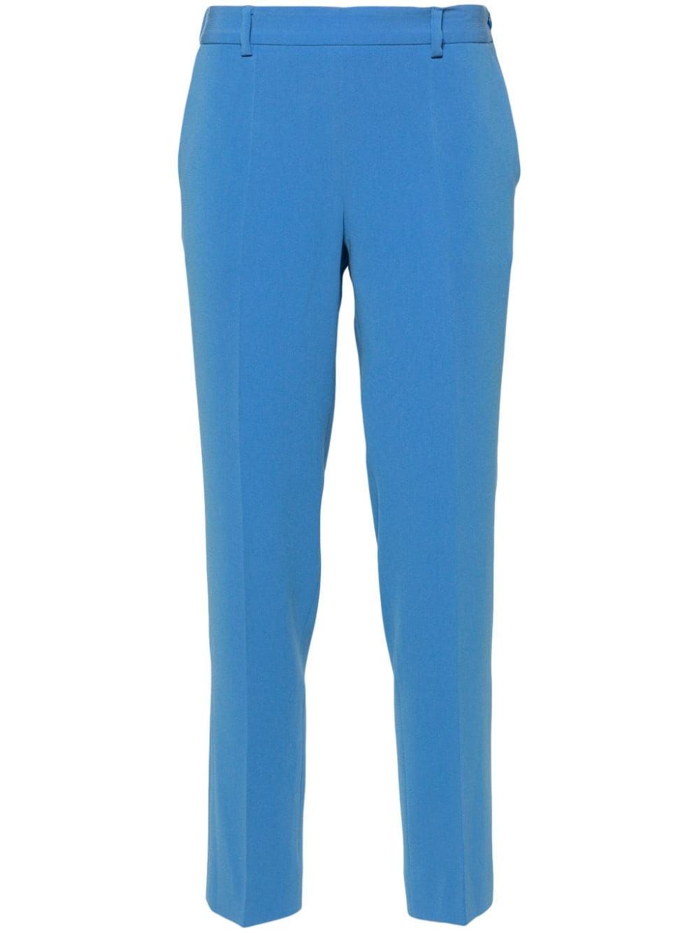 Alberto Biani Cady Interlock Weave Trousers — Blue by Alberto Biani