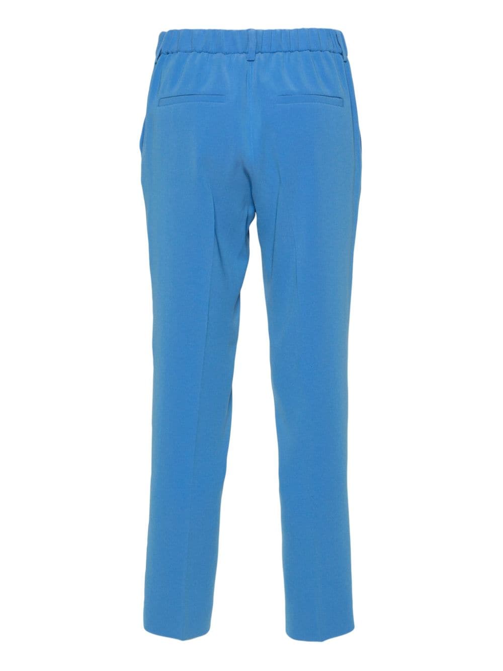 Alberto Biani Cady Interlock Weave Trousers — Blue, view 2