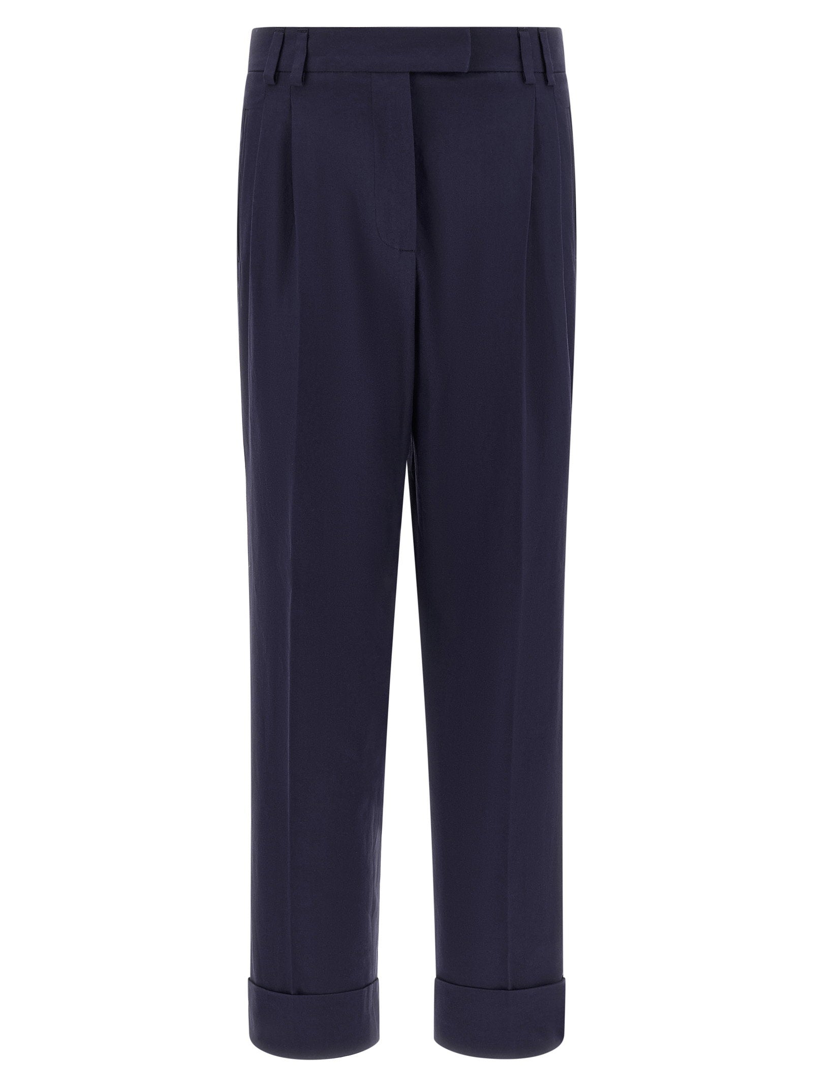 Alberto Biani Albertino Trousers — Navy by Alberto Biani
