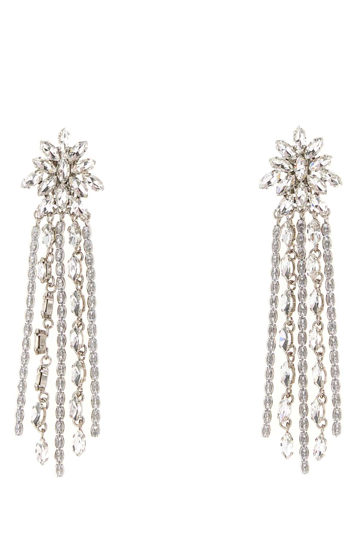Alessandra Rich Earring Earrings — Clear by Alessandra Rich