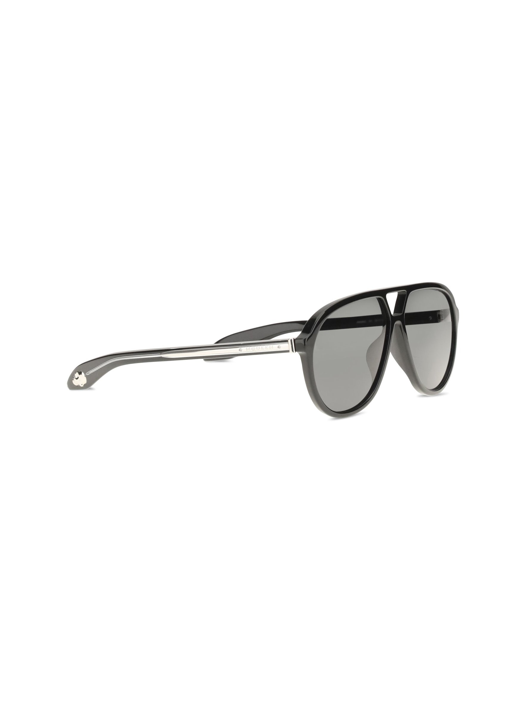 Alexander McQueen A009SAJ0749 Sunglasses — Black, view 2