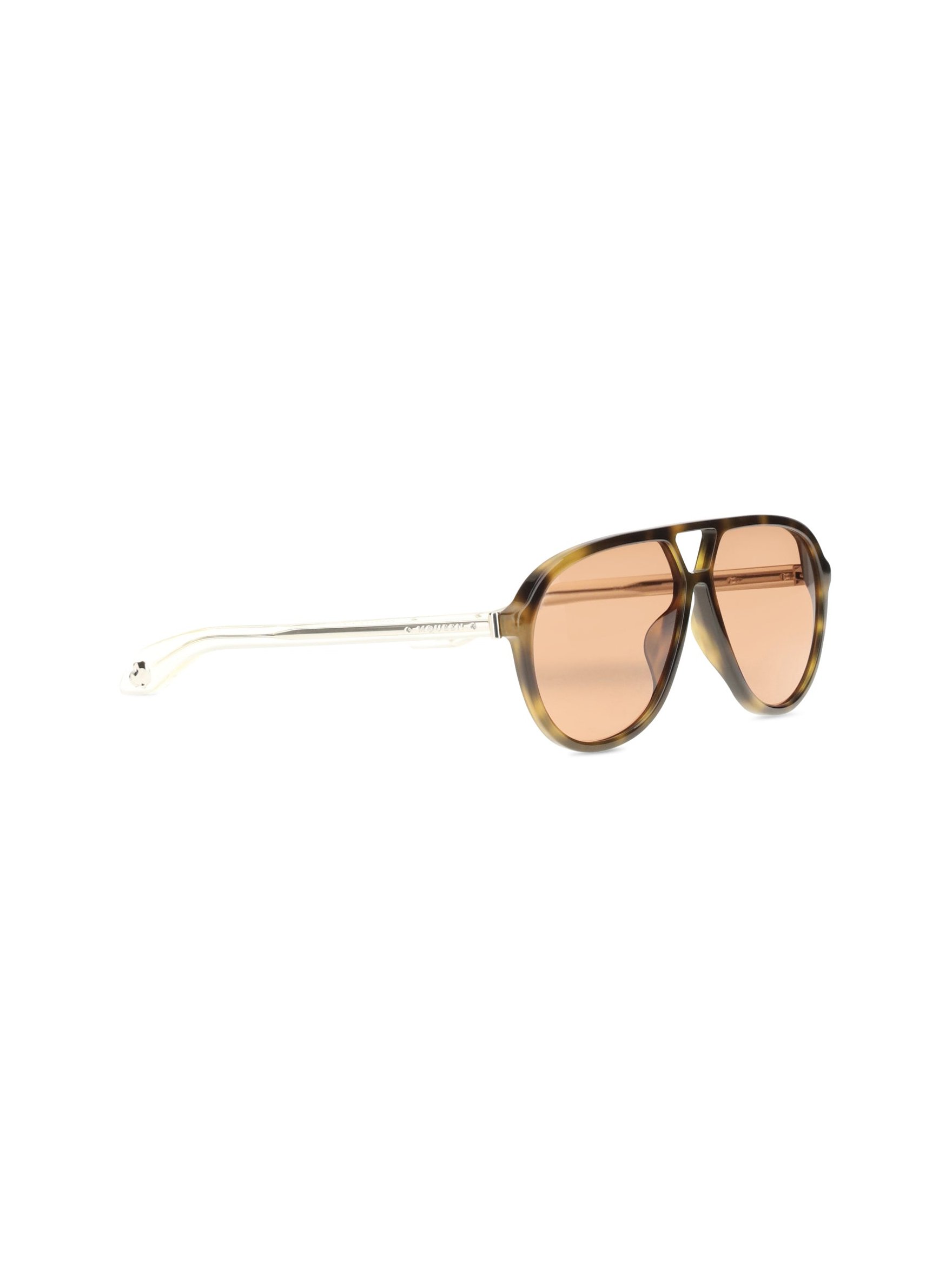 Alexander McQueen A009SAJ0749 Sunglasses — Bronze, view 2