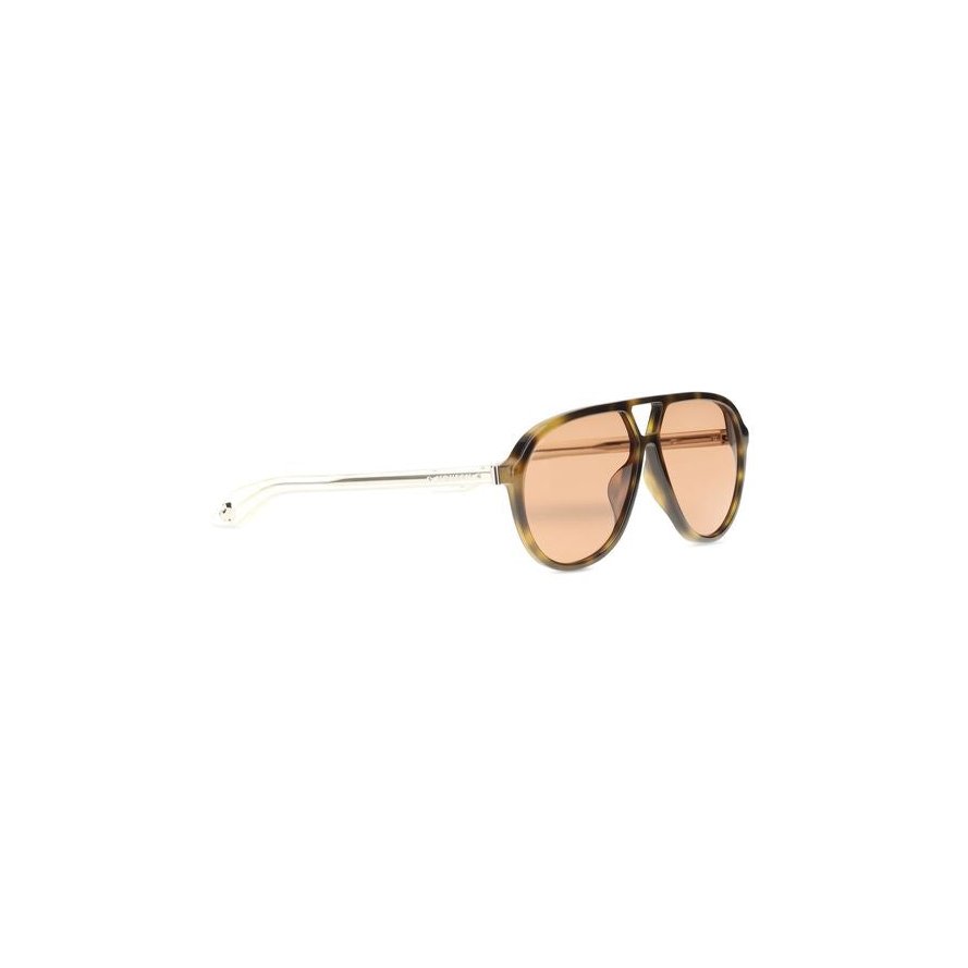 Alexander McQueen ALA009SAJ07492082BB Sunglasses — Brown, view 2