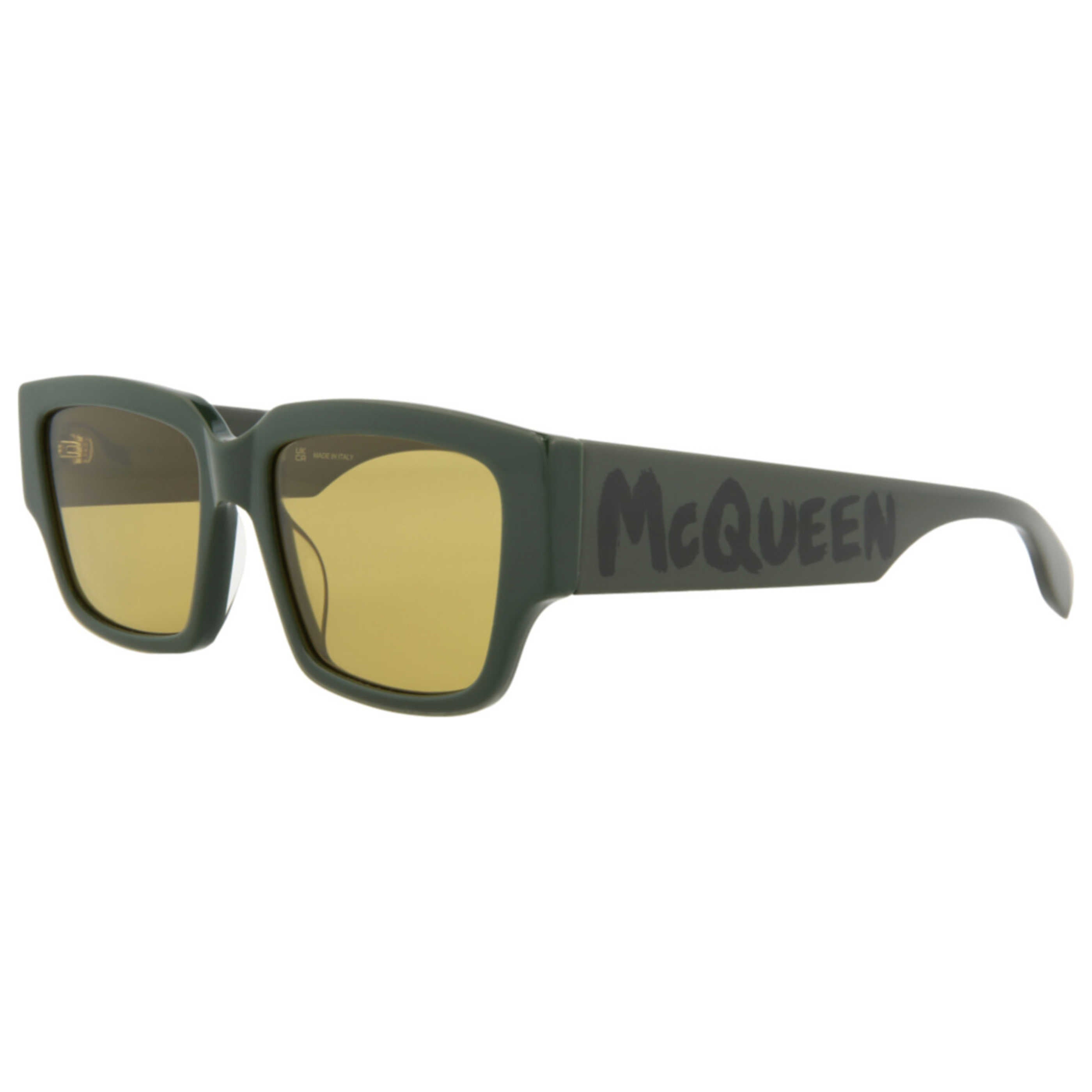 Alexander McQueen AM0329S30011473004 Sunglasses — Green by Alexander McQueen