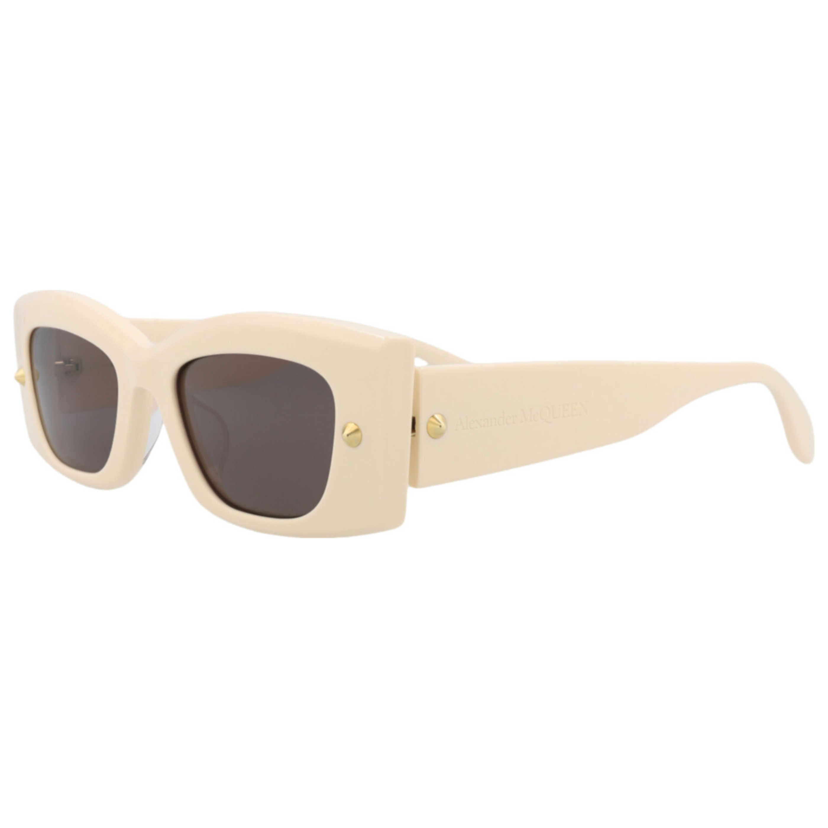 Alexander McQueen AM0426S30014623005 Sunglasses — Beige by Alexander McQueen