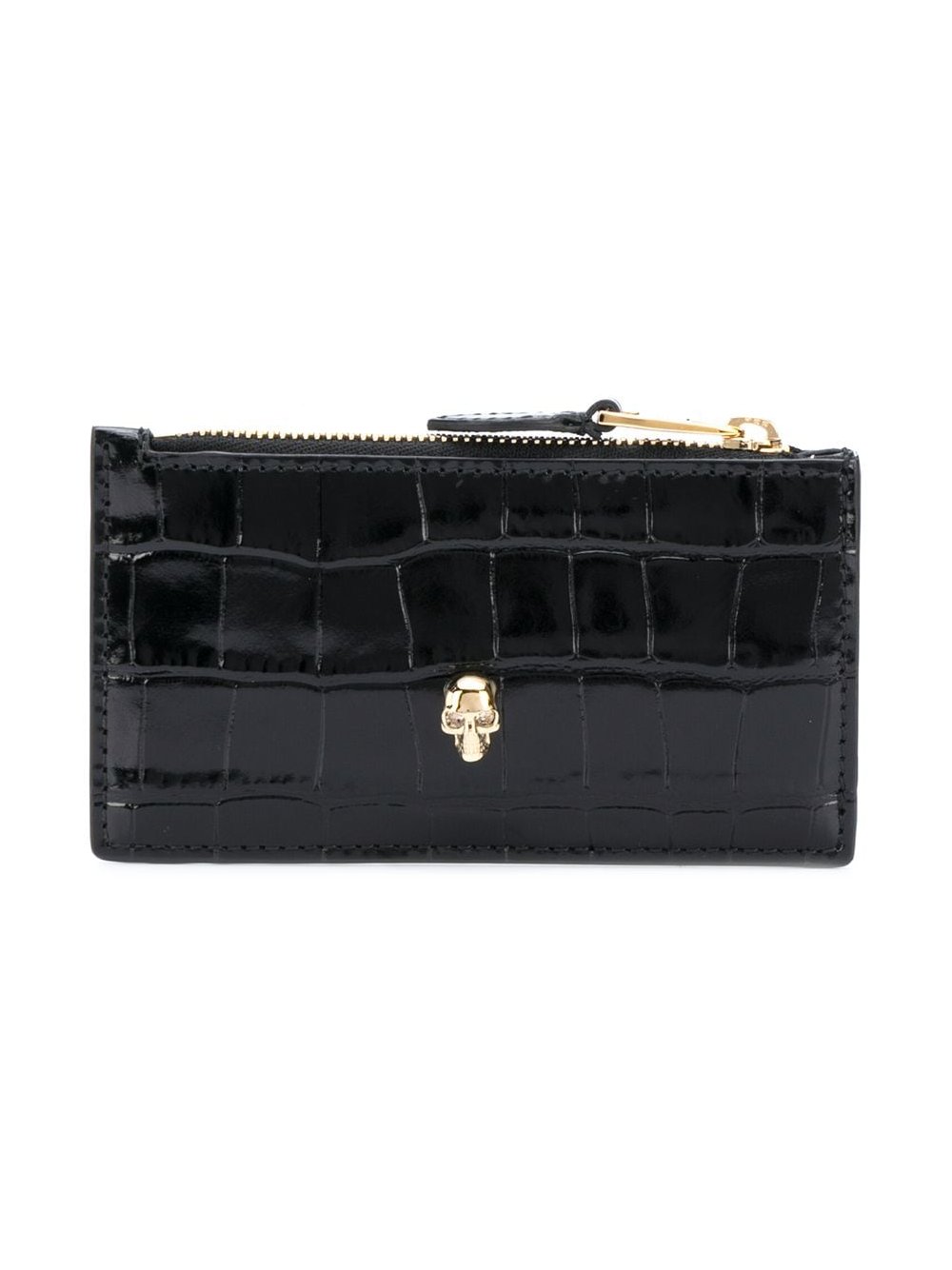 Alexander McQueen Card Case — Black, view 4