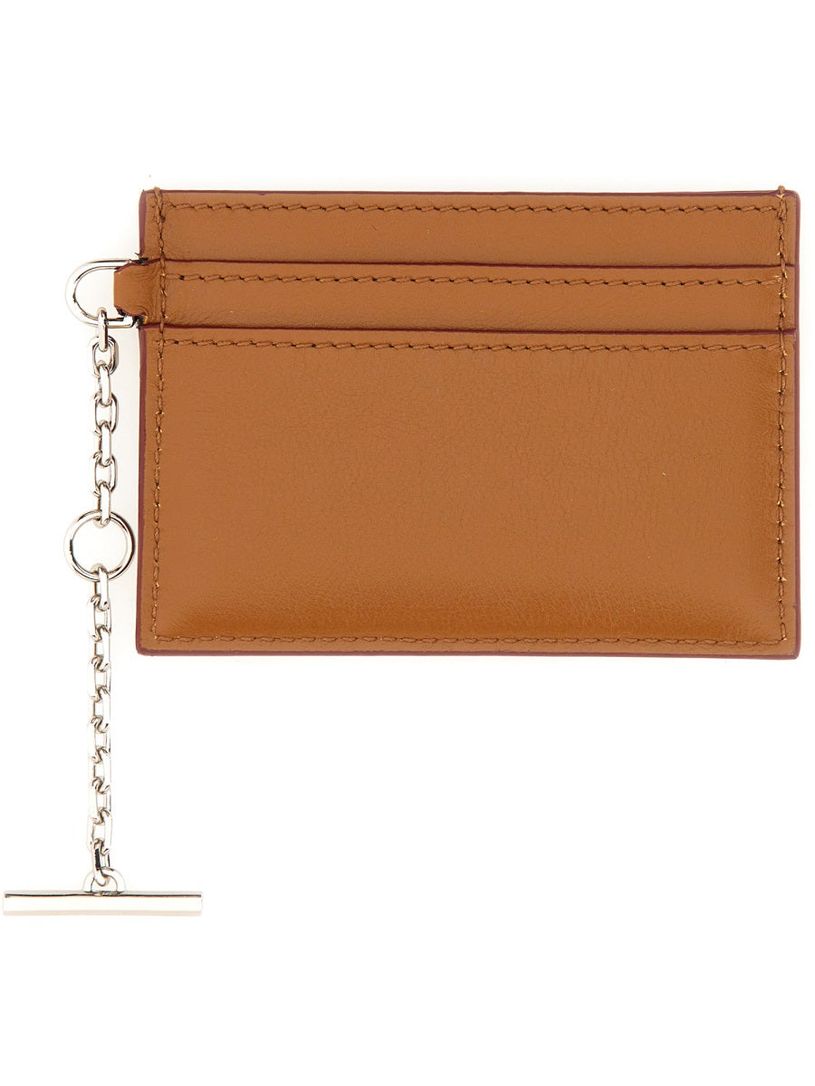 Alexander McQueen Leather Card Case — Buff by Alexander McQueen