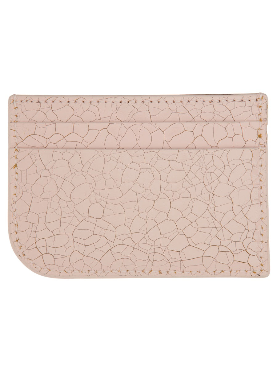 Alexander McQueen Calfskin Card Case — Pink by Alexander McQueen