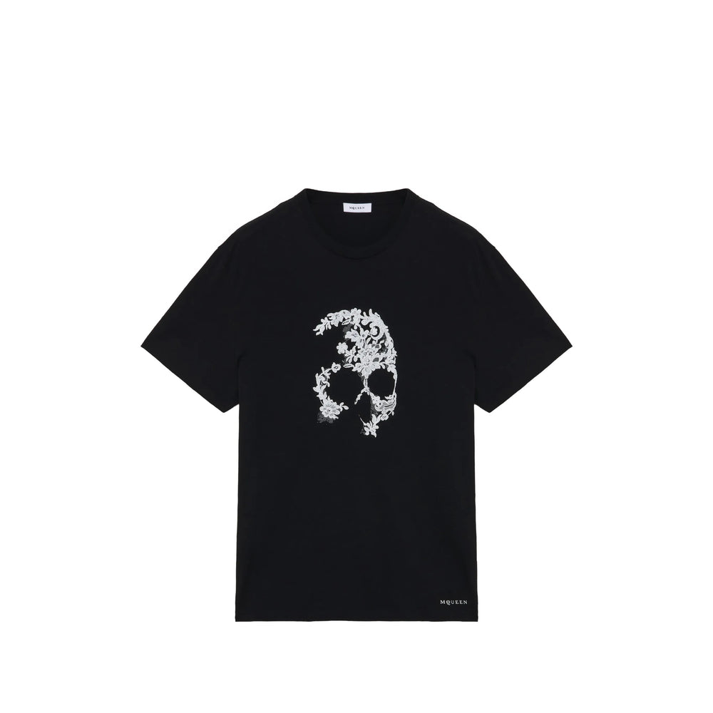 Alexander McQueen Qtaeg T-Shirt — Black by Alexander McQueen