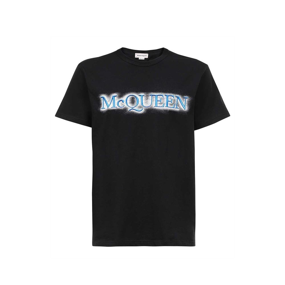 Alexander McQueen Logo-Print T-Shirt — Black by Alexander McQueen