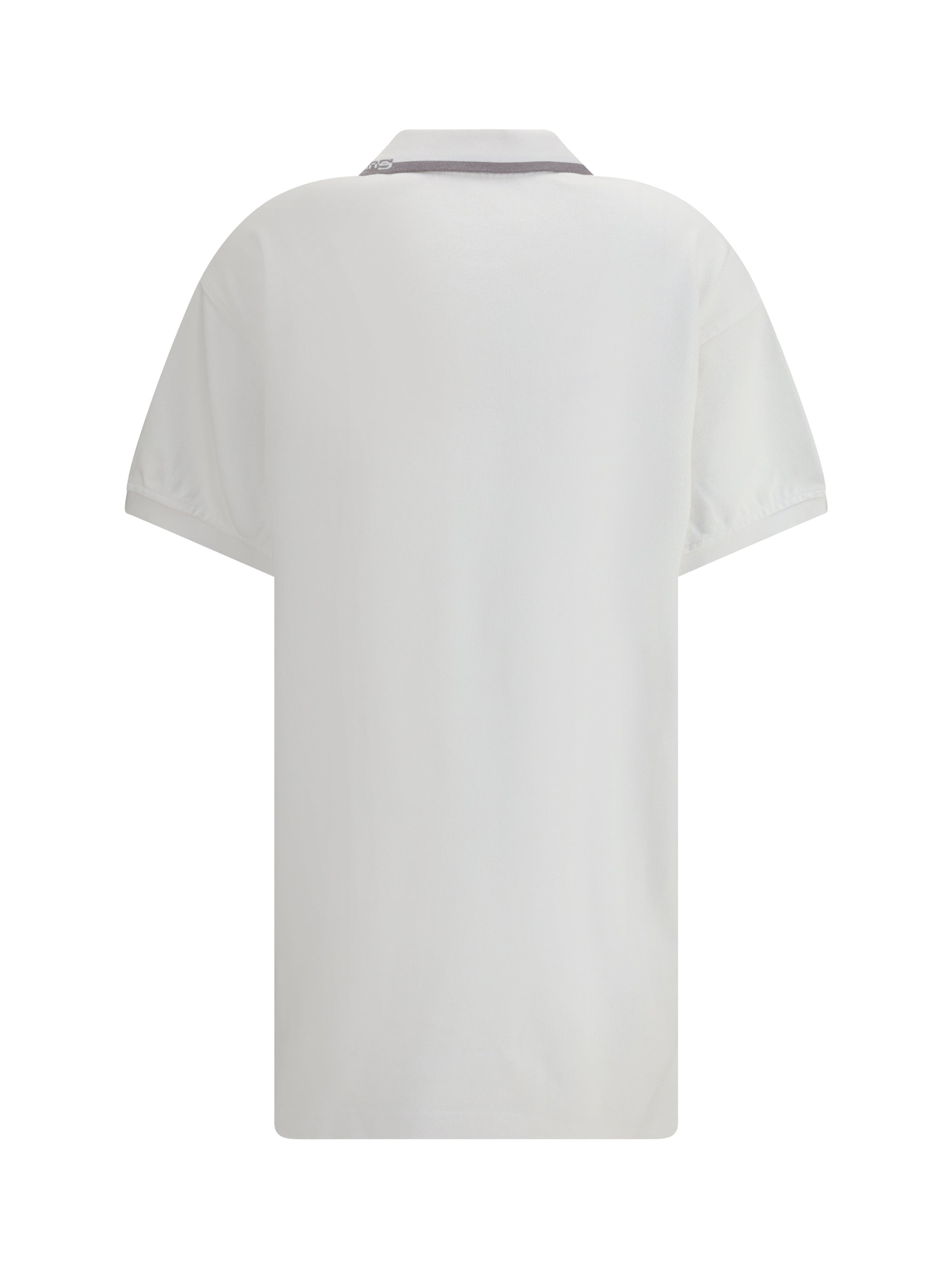 Alexander Wang Cotton Polo Polo Dress — White, view 2