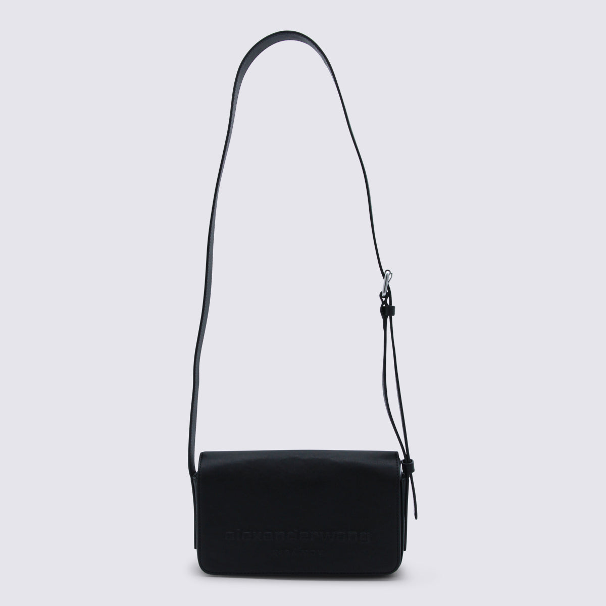 Alexander Wang Leather Shoulder Shoulder Bag — Black by Alexander Wang