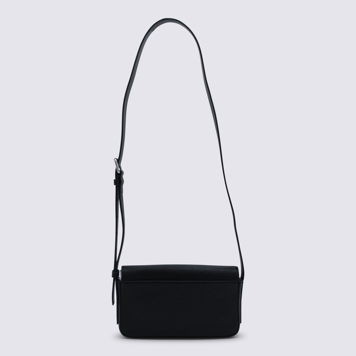 Alexander Wang Leather Shoulder Shoulder Bag — Black, view 3