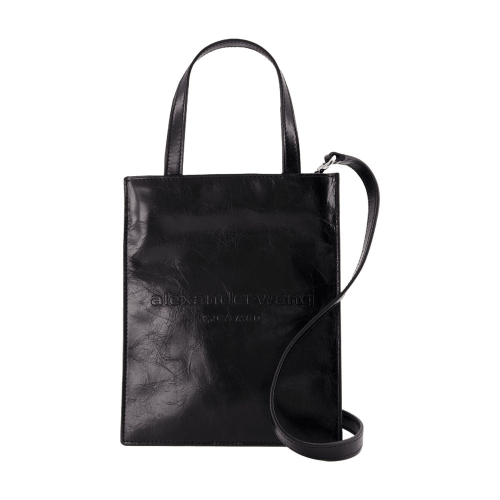 Alexander Wang Calfskin Shoulder Bag — Black, view 2