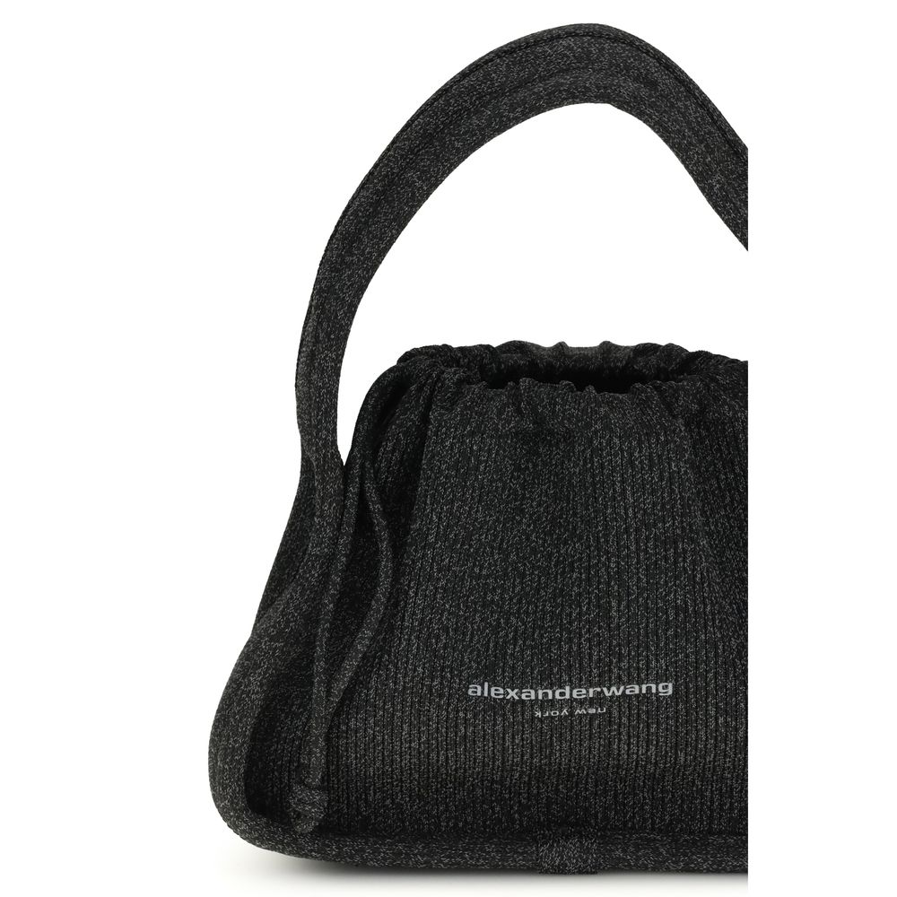 Alexander Wang Ryan Shoulder Bag — Black, view 4