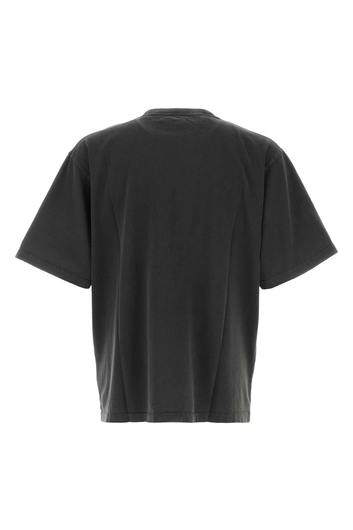 Alexander Wang Mirror Logo Oversize T-Shirt — Black, view 2