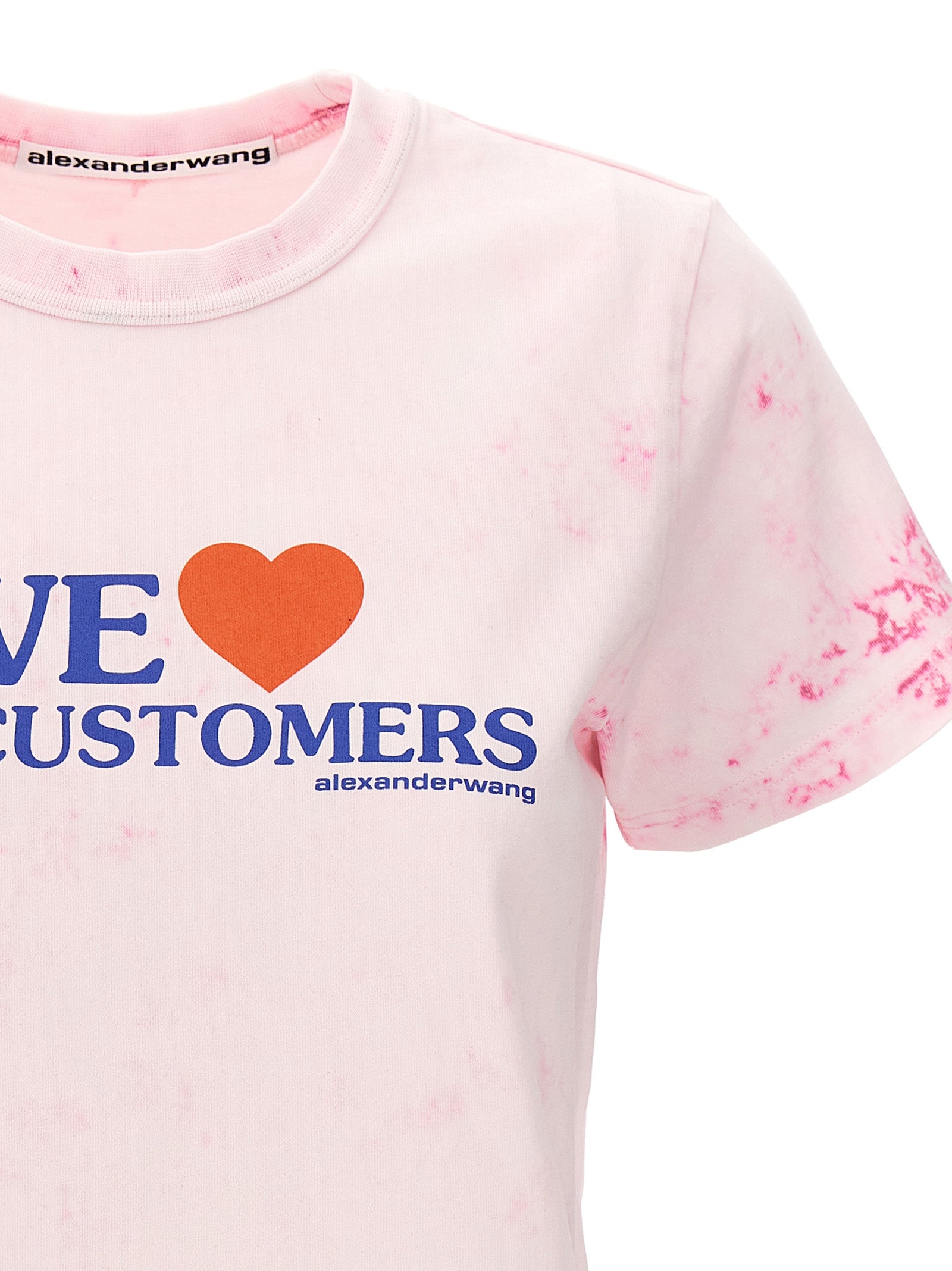 Alexander Wang We Love T-Shirt — Pink, view 3