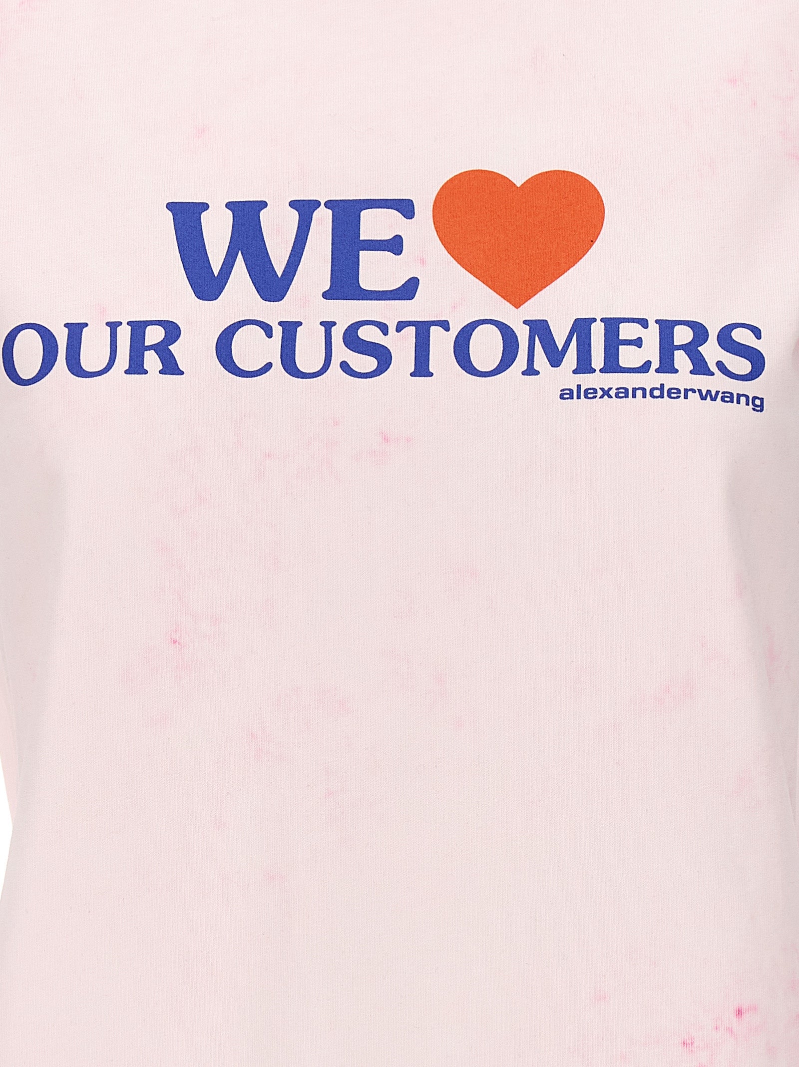 Alexander Wang We Love T-Shirt — Pink, view 4
