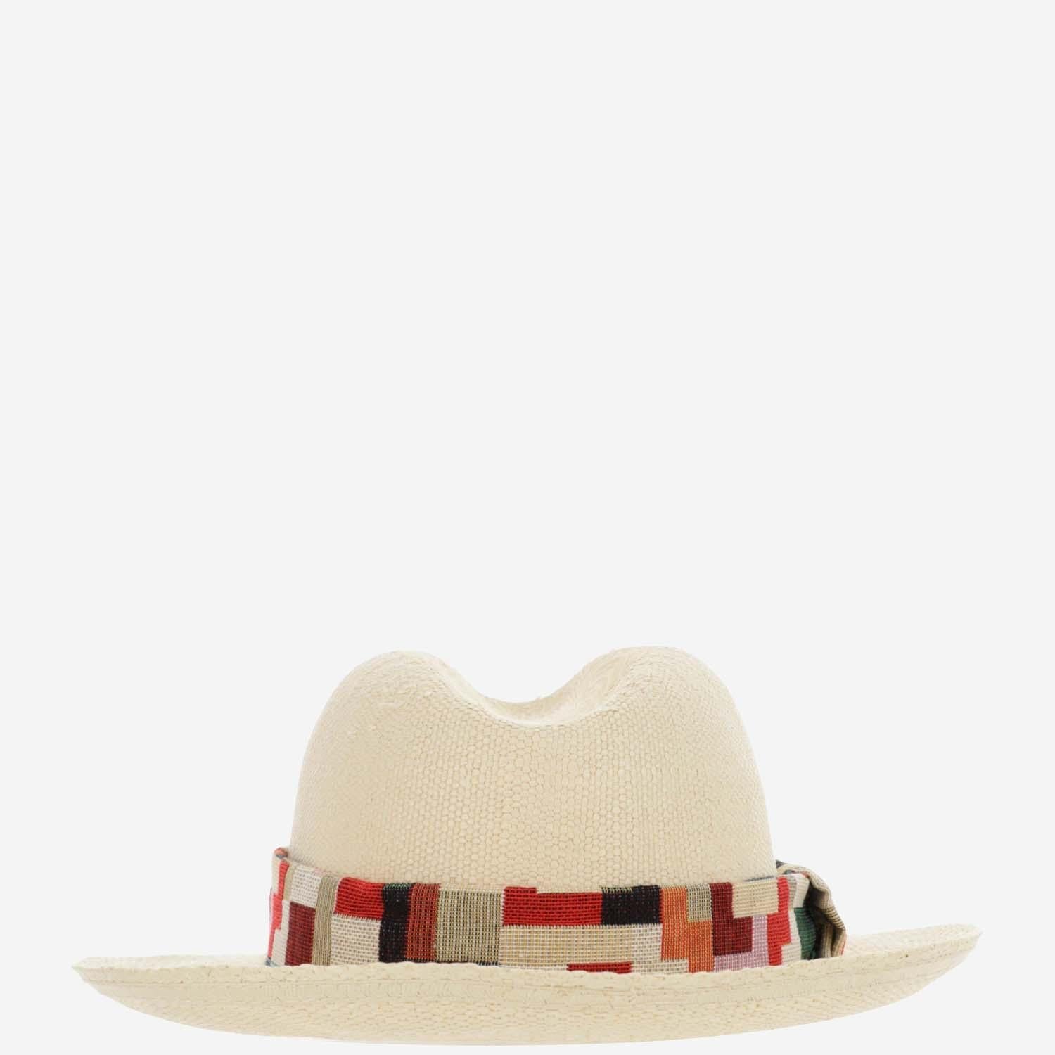 Alexia Alvarez De Toledo Panama Hat — White, view 4
