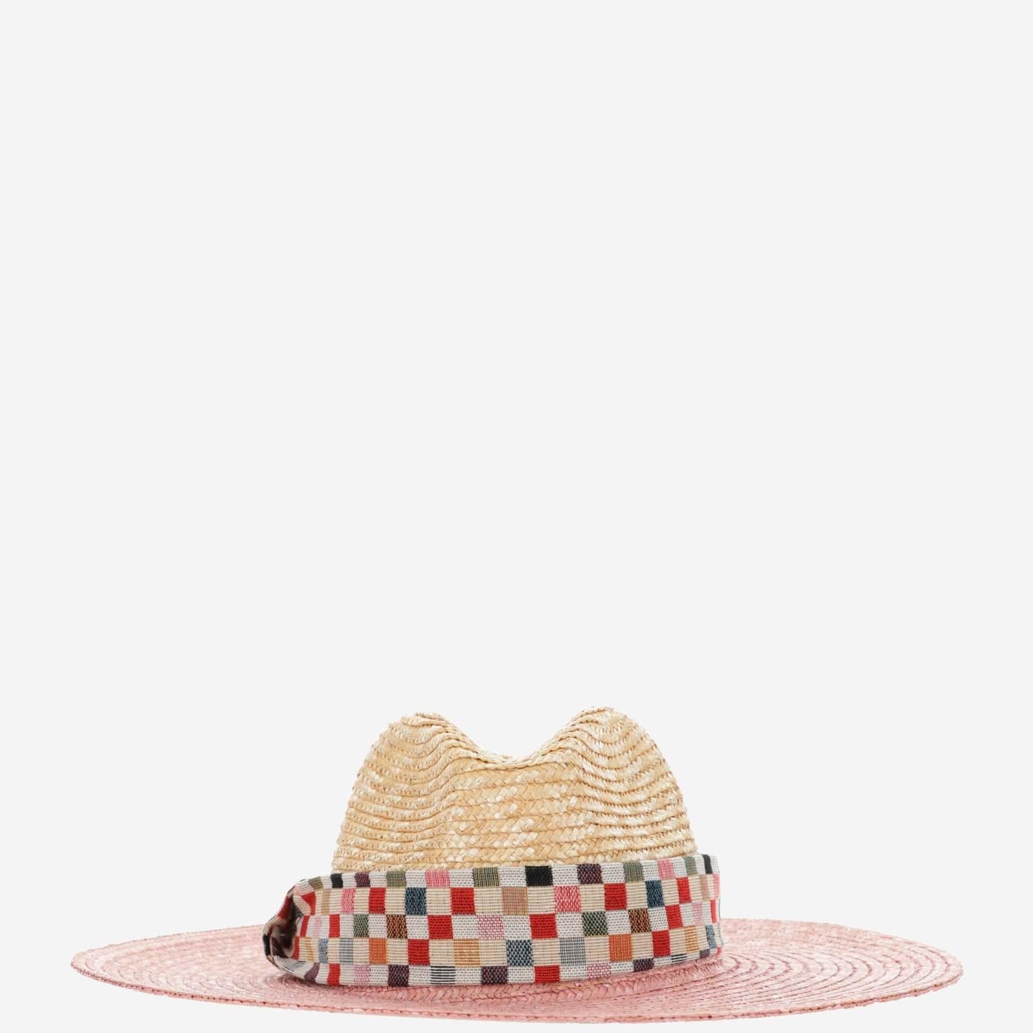 Alexia Alvarez De Toledo Sun Hat — Pink by Alexia Alvarez De Toledo