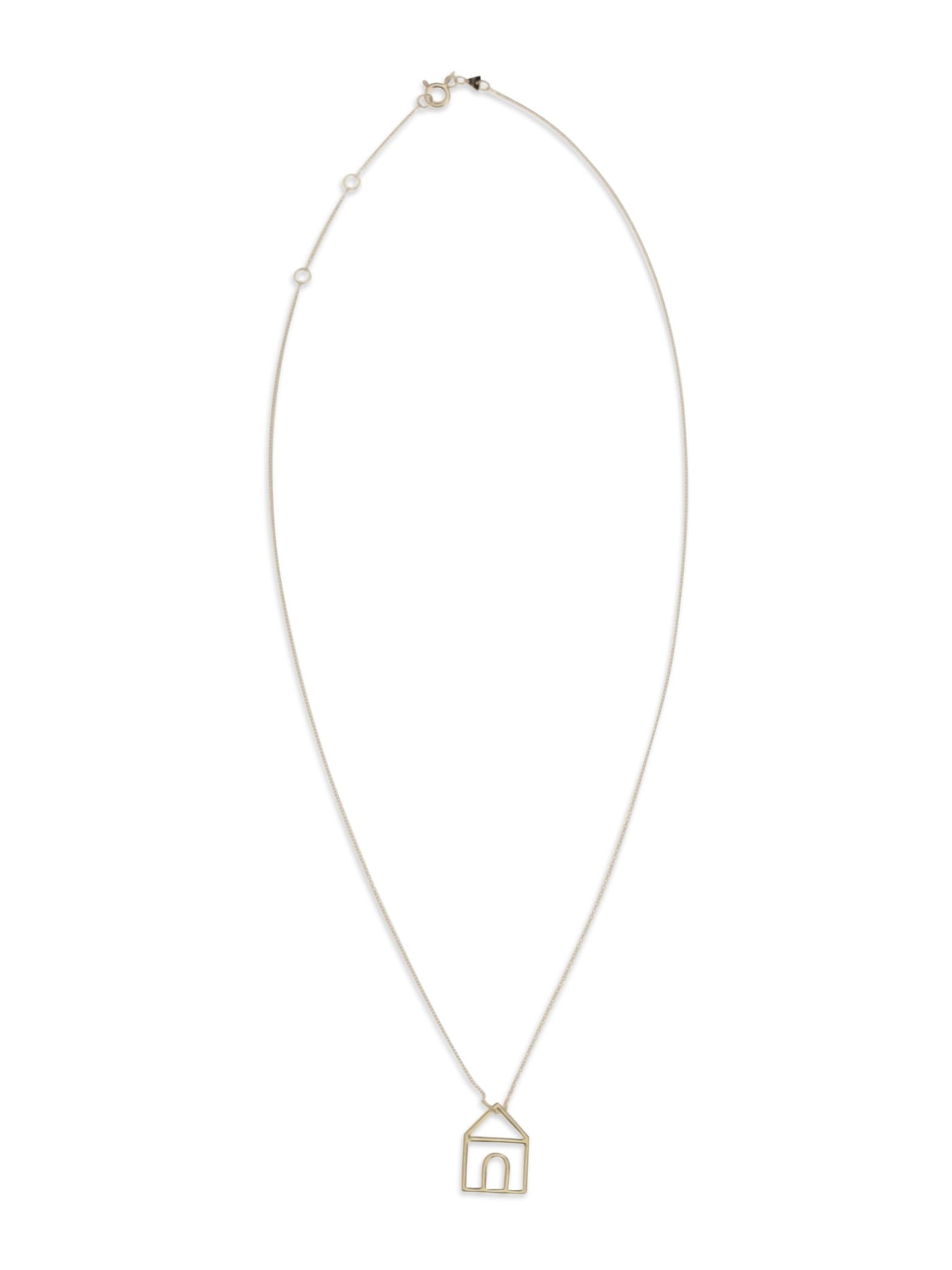 Aliita Casita Pura Necklace — Gold, view 2