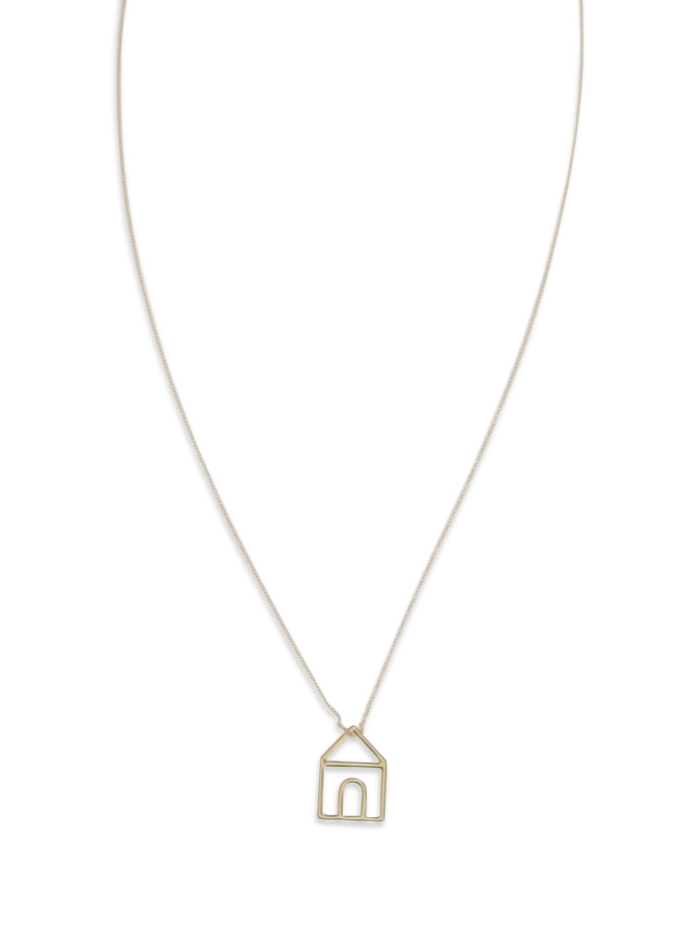 Aliita Casita Pura Necklace — Gold, view 3