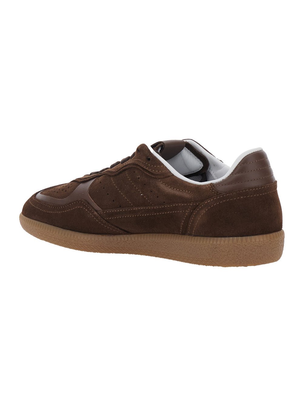 Alohas Suede Low-Top Sneaker — Brown, view 3