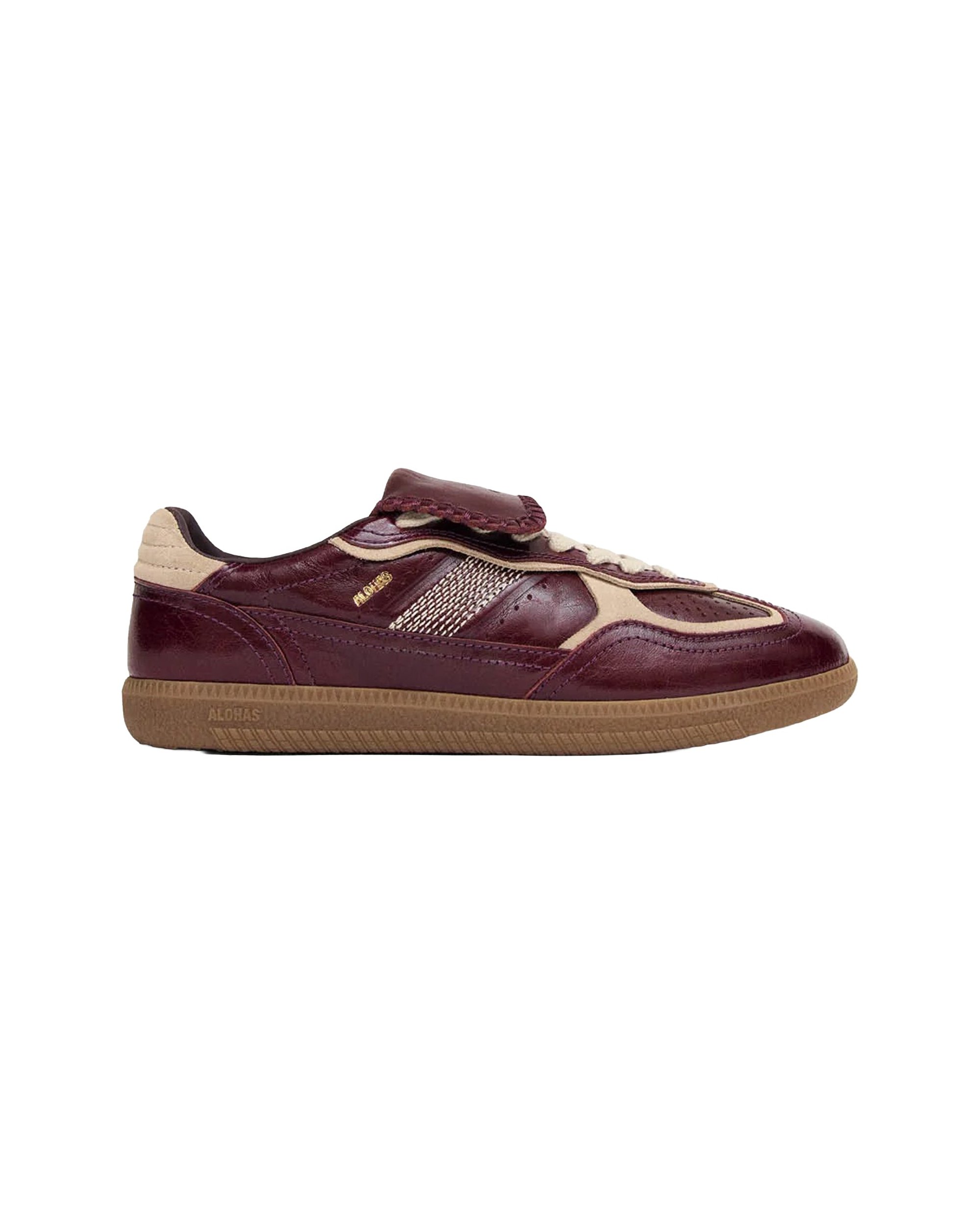 Alohas Sneaker — Burgundy by Alohas