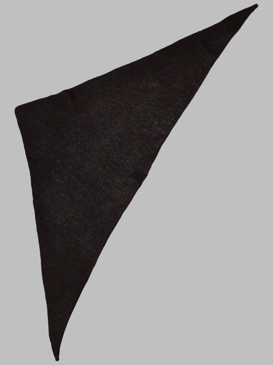 Alysi Merino Wool and Cashmere Blend Scarf — Brown by Alysi