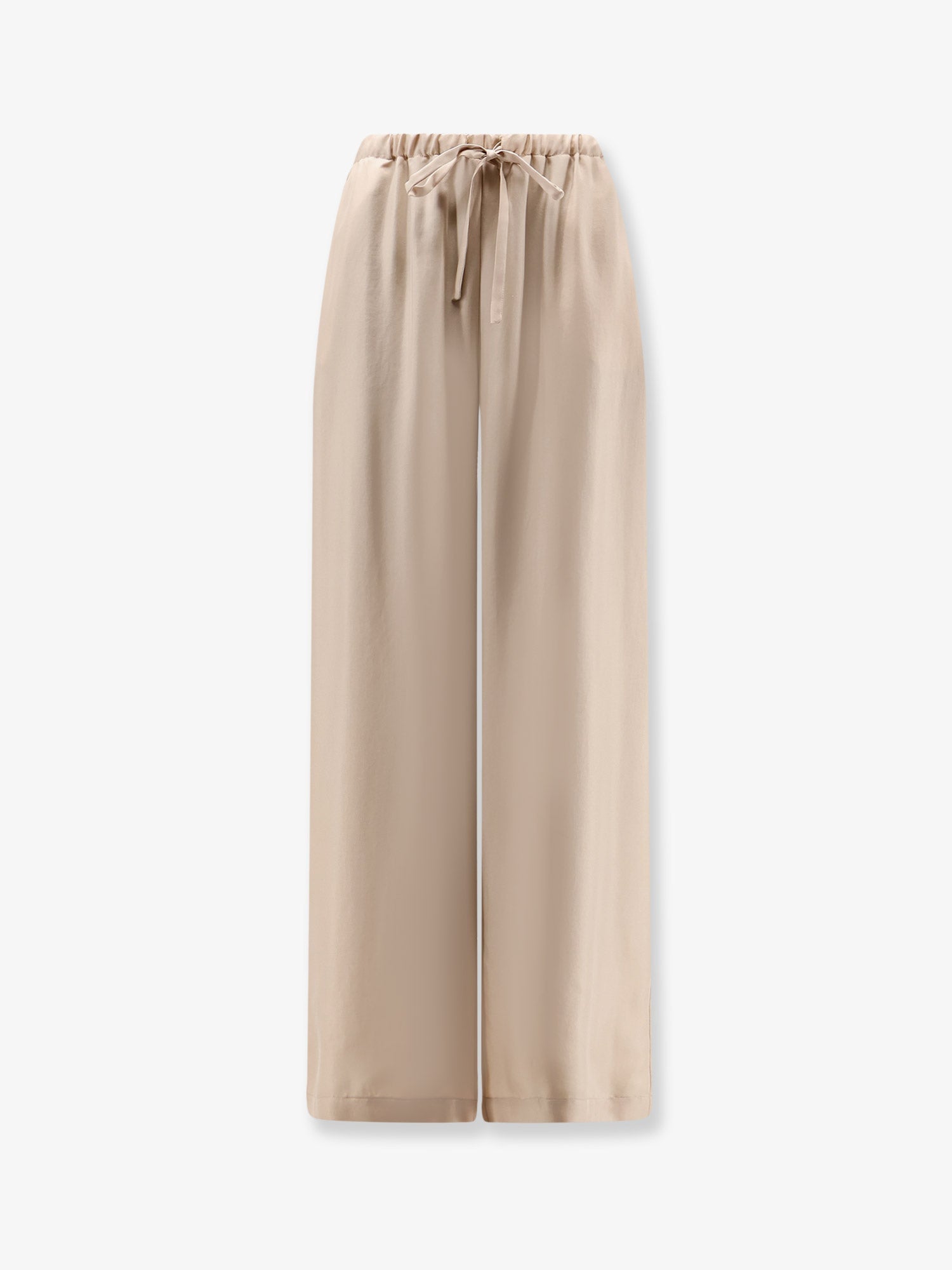 Alysi Silk Trousers — Beige by Alysi