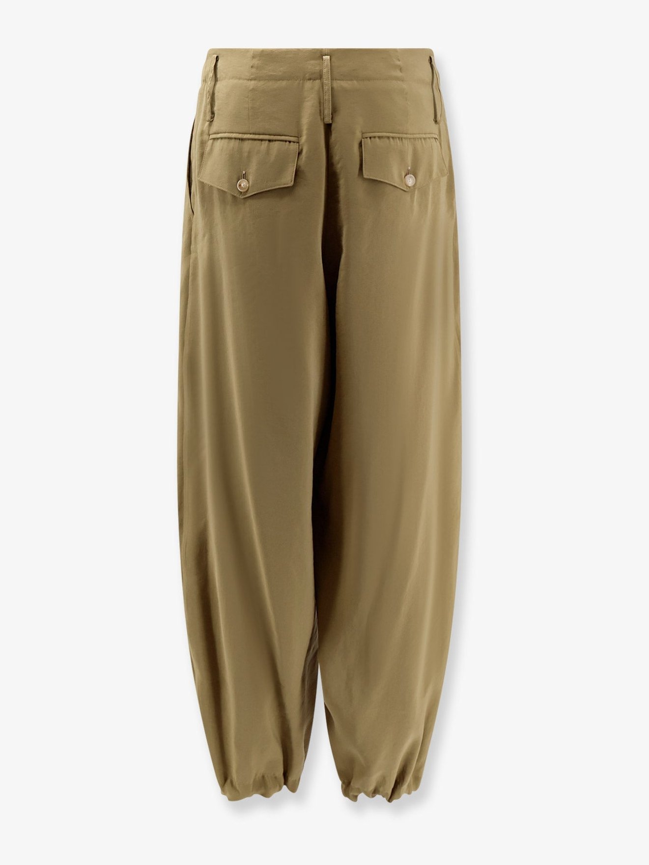 Alysi Modal Trousers — Green, view 2