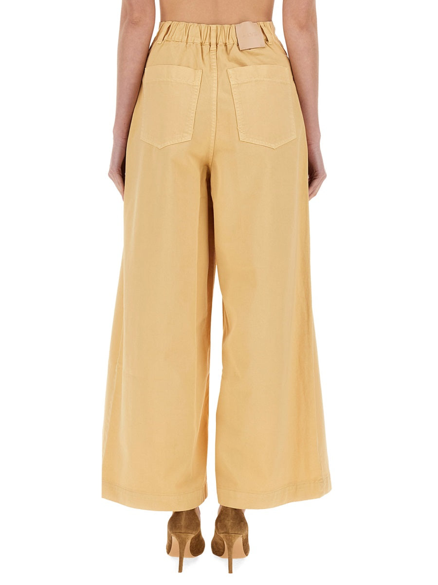 Alysi Superflare Sporty Trousers — Yellow by Alysi