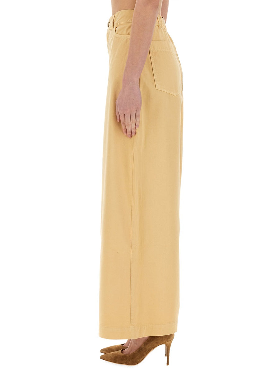 Alysi Superflare Sporty Trousers — Yellow, view 4