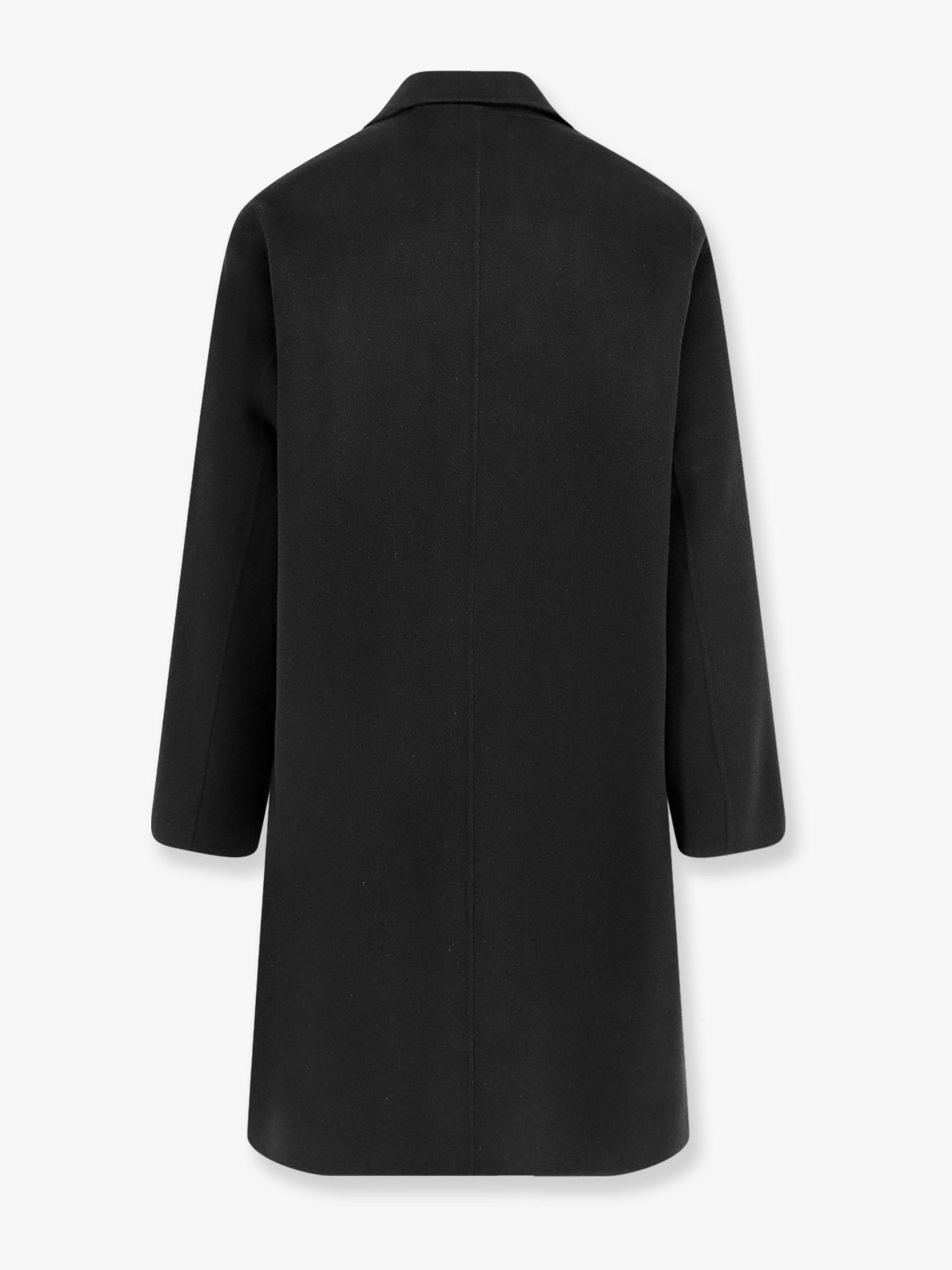 AmaráNto Wool & Cashmere Blend Coat — Black, view 2