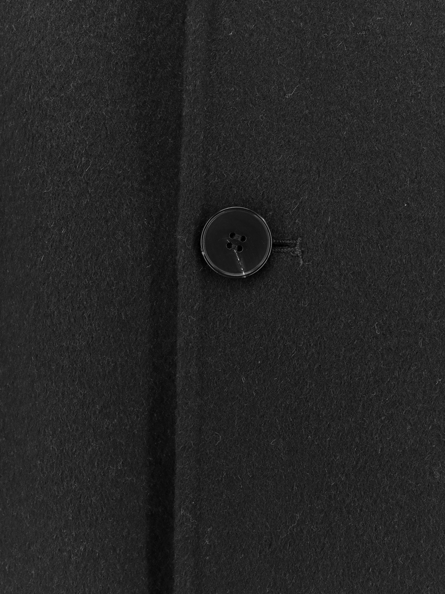AmaráNto Wool & Cashmere Blend Coat — Black, view 3