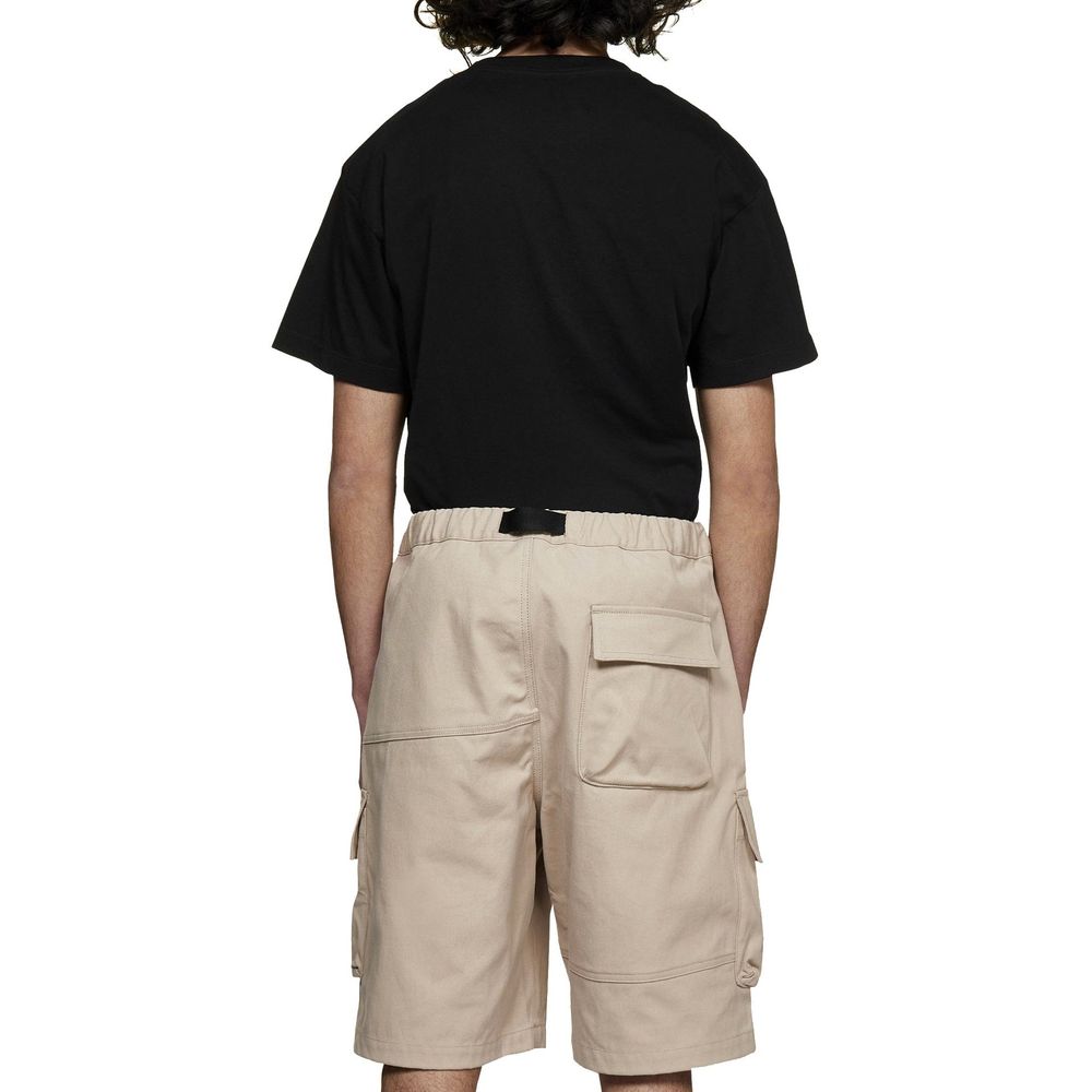 Ambush Cotton Cargo Bermuda Shorts — Beige, view 3